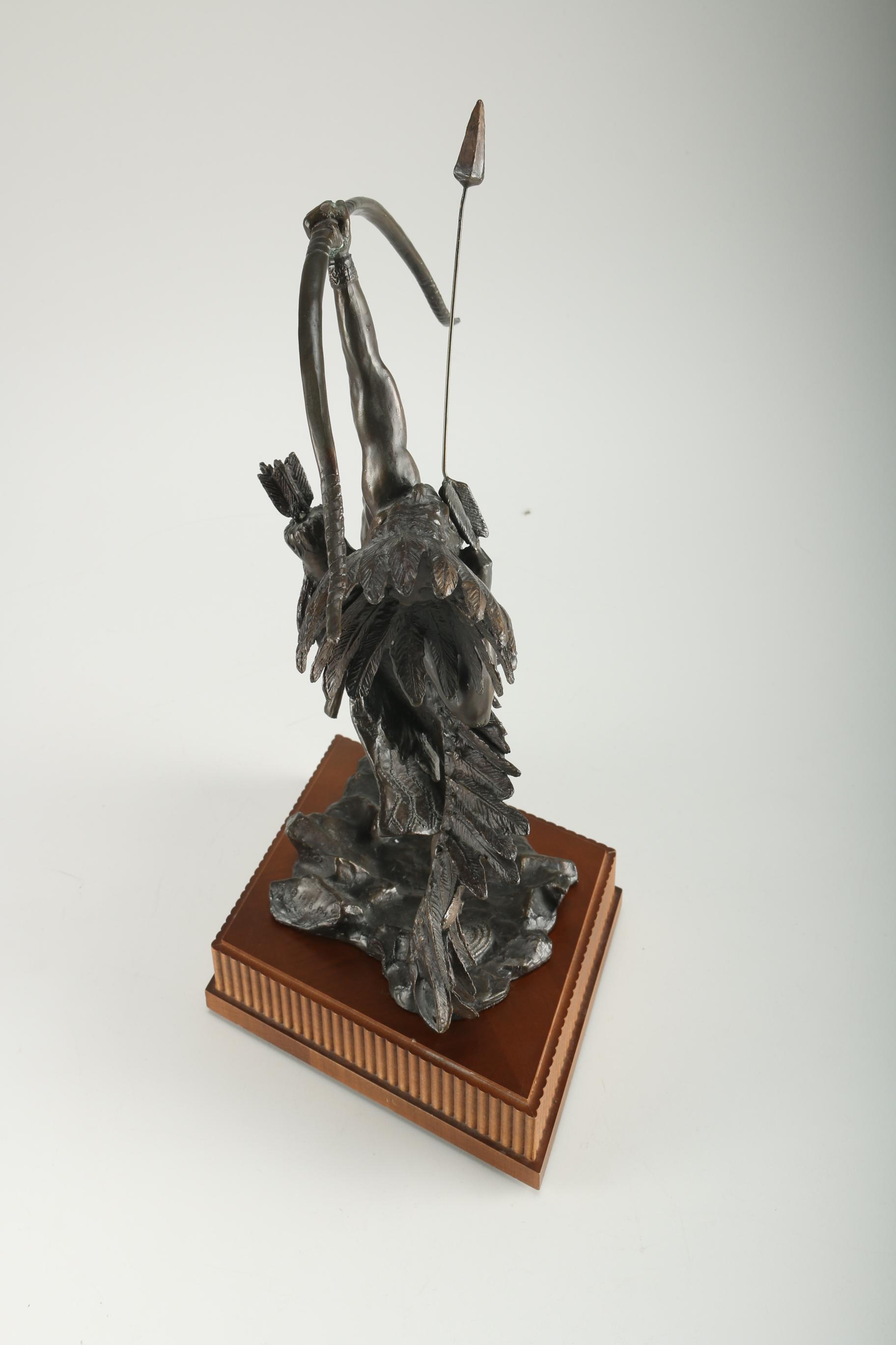 1988 Lincoln Fox Cast Bronze "Starshooter"