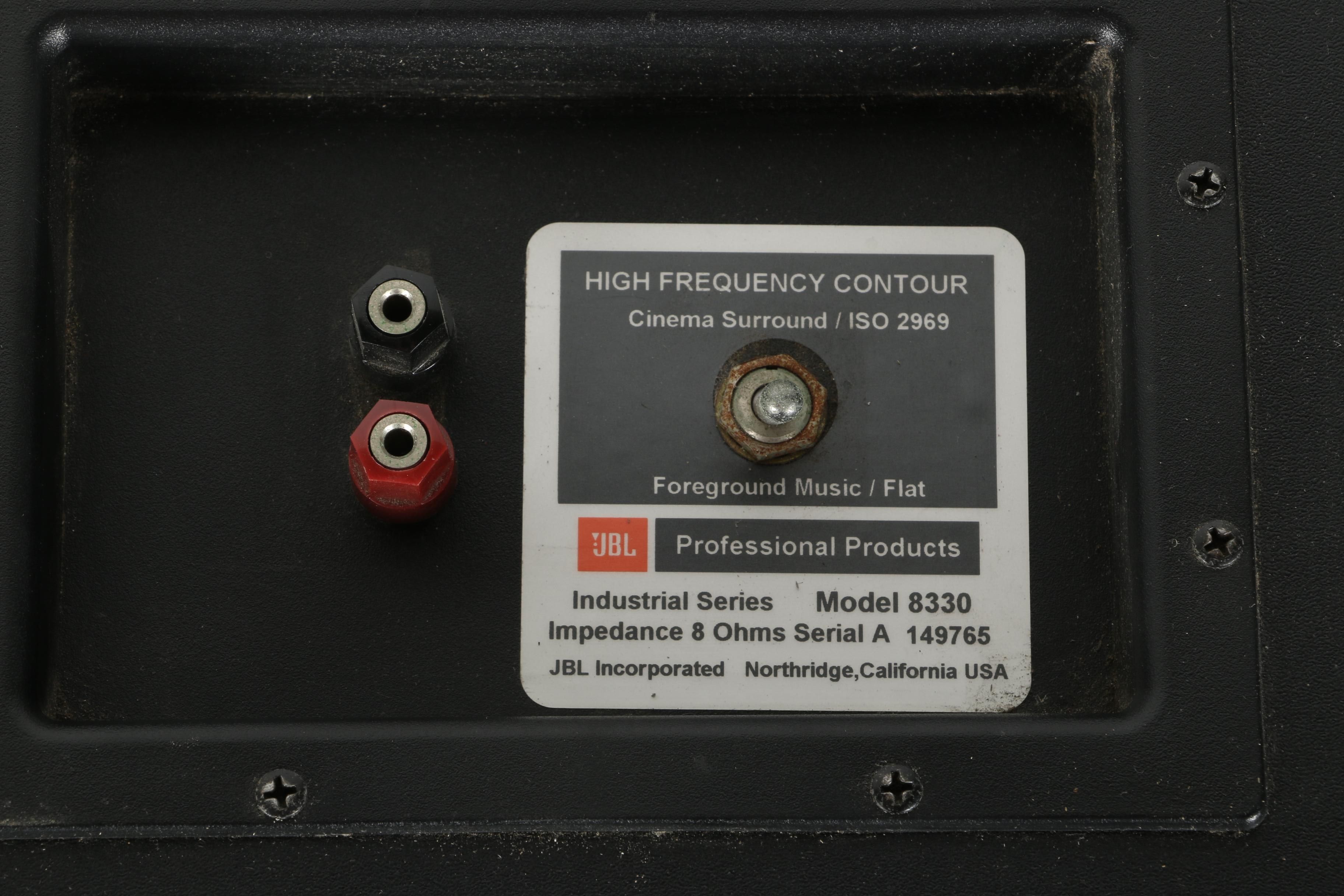 JBL Professional Surround Foreground Speakers