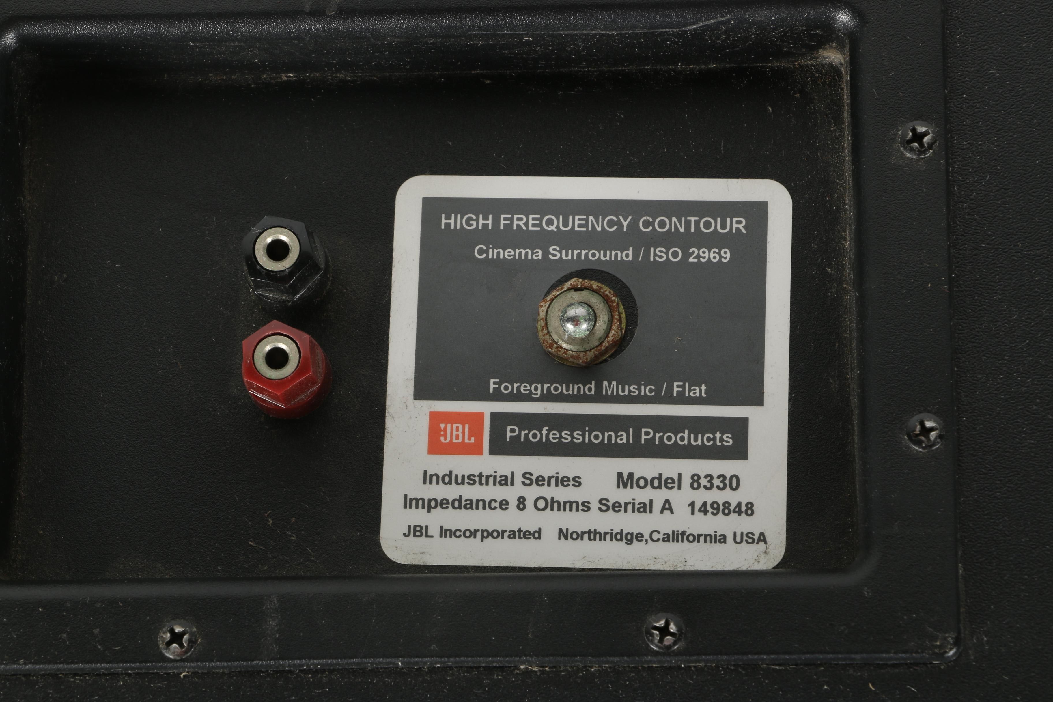 JBL Professional Surround Foreground Speakers