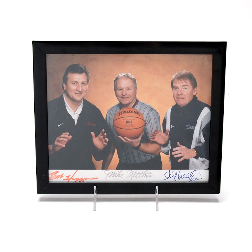Huggins, Prosser and Mathis Signed Photo