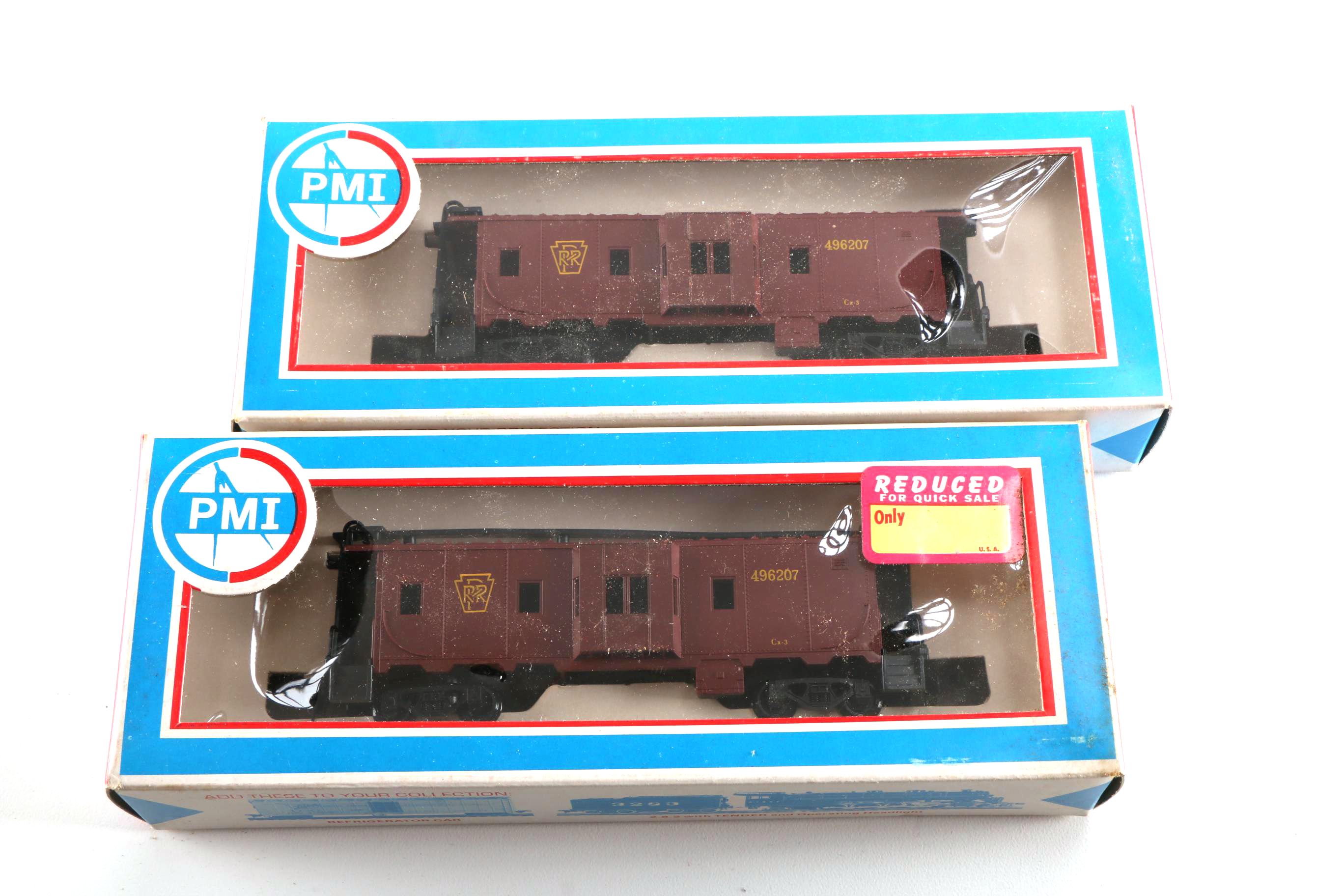 Vintage Group of Various PMI Train Cars