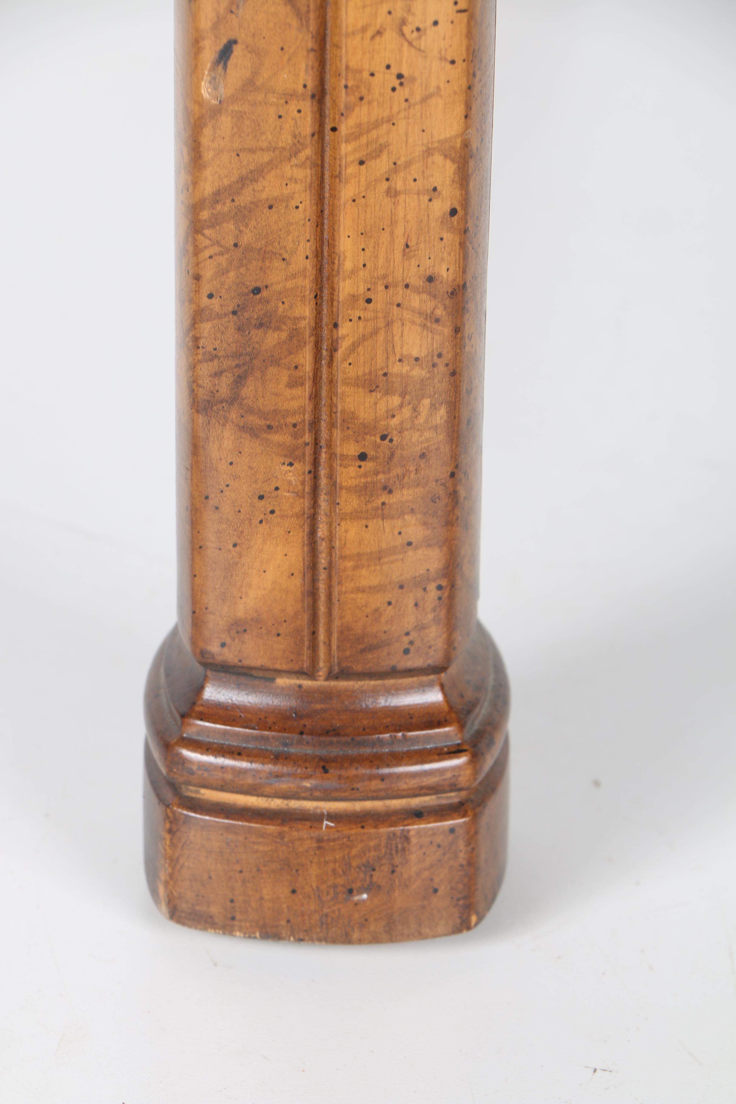 Mid Century Glass inlaid Side Table