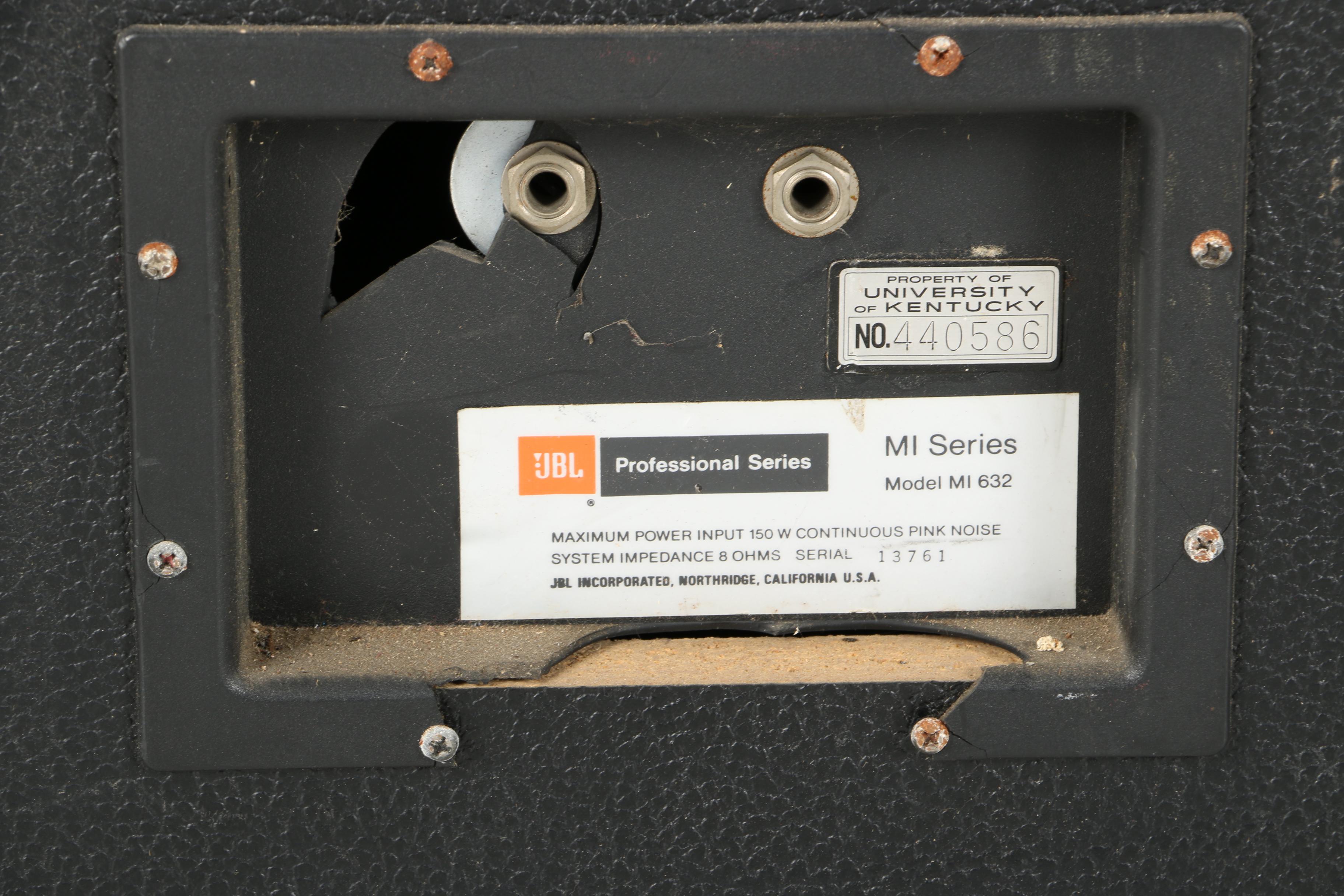 JBL Professional Stage Speakers