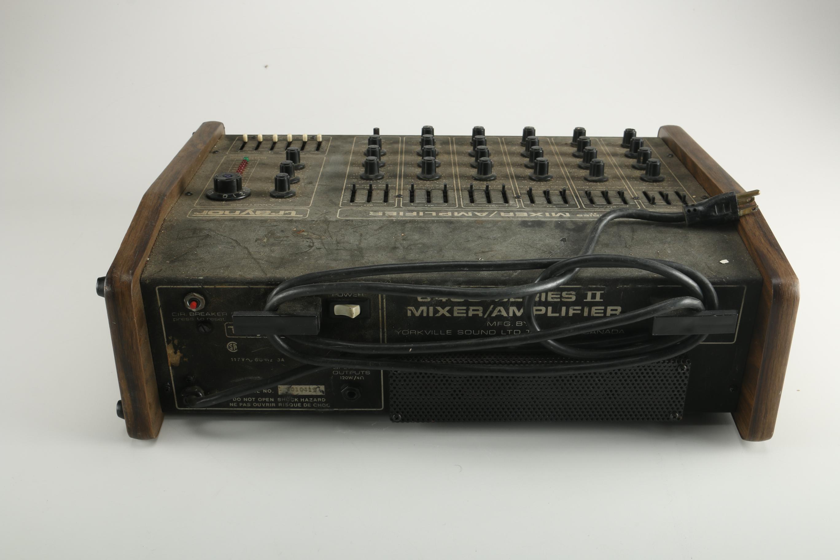 Vintage Traynor Mixing and Amplifier Console