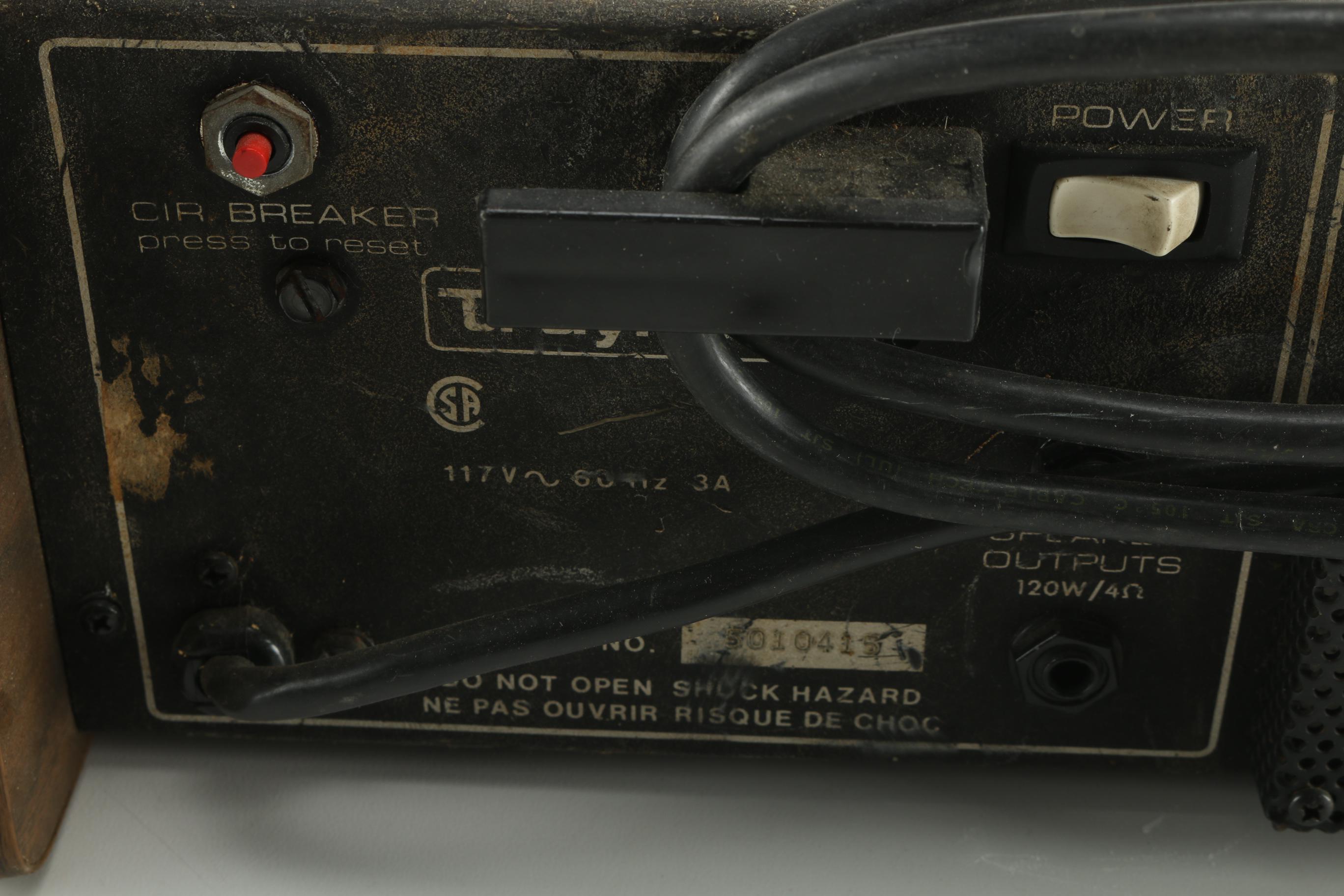 Vintage Traynor Mixing and Amplifier Console