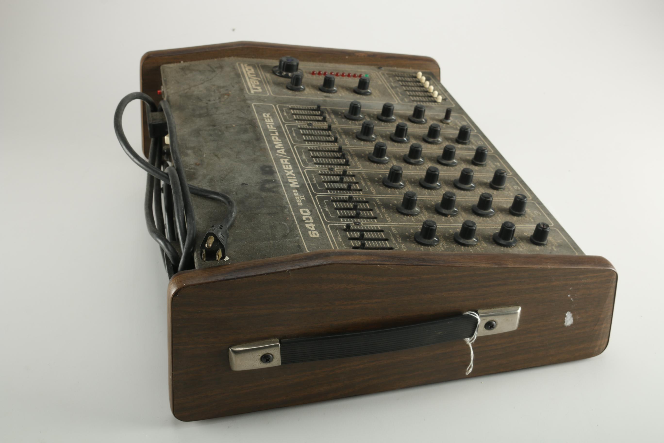 Vintage Traynor Mixing and Amplifier Console