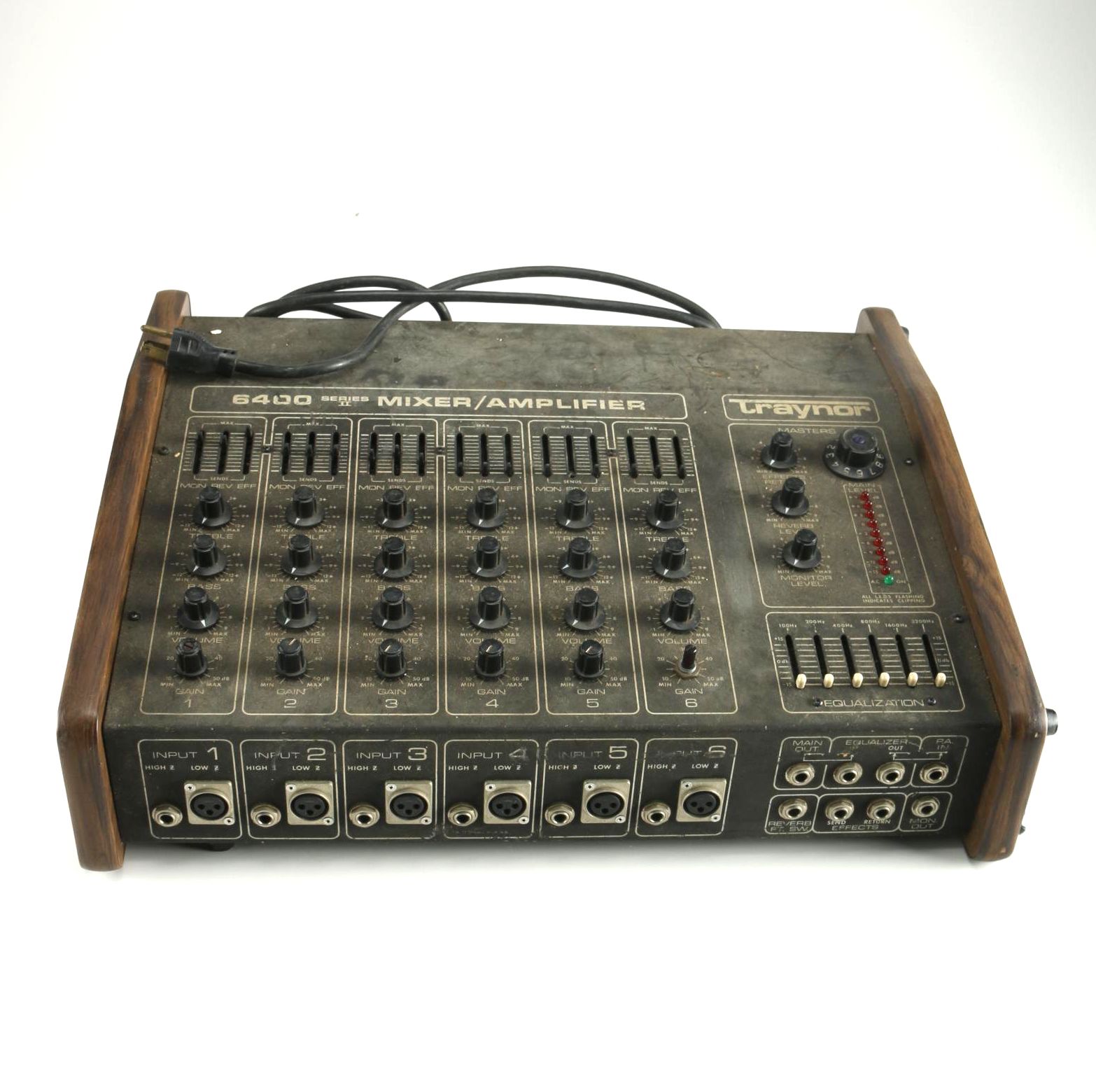 Vintage Traynor Mixing and Amplifier Console