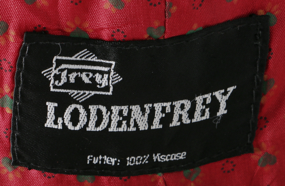 1980s Lodenfrey Red Wool Skirt Suit