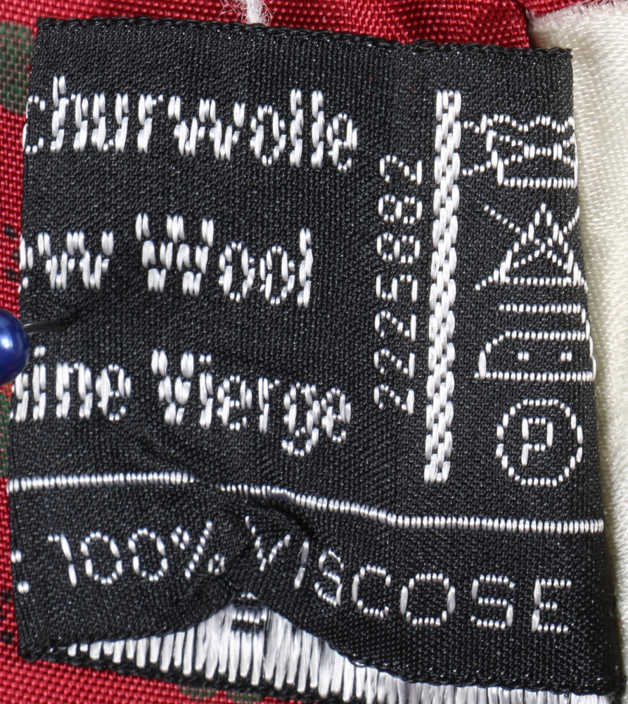 1980s Lodenfrey Red Wool Skirt Suit