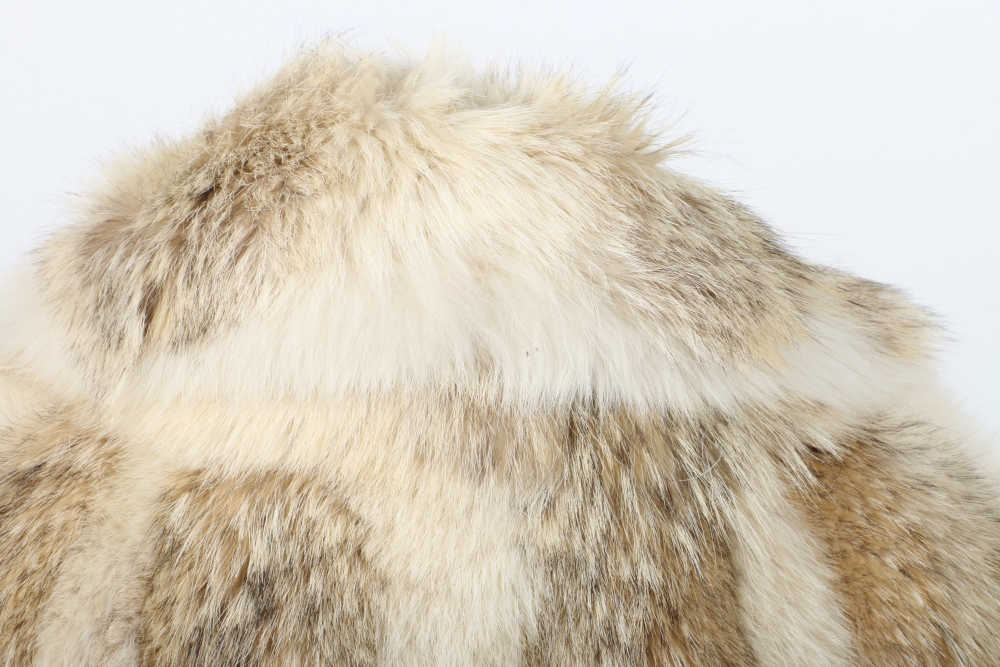 Coyote Fur Coat by L. Magnin