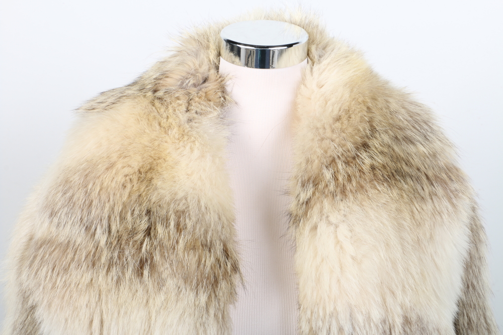 Coyote Fur Coat by L. Magnin