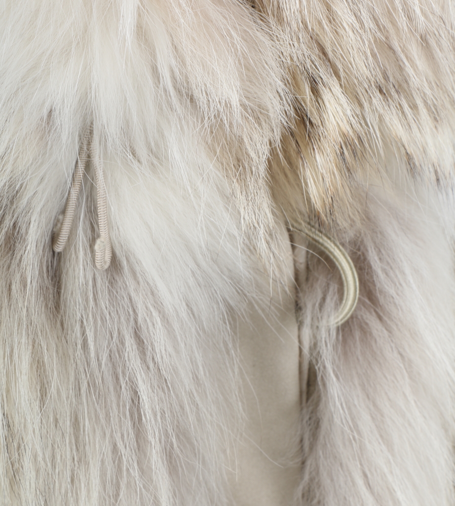 Coyote Fur Coat by L. Magnin