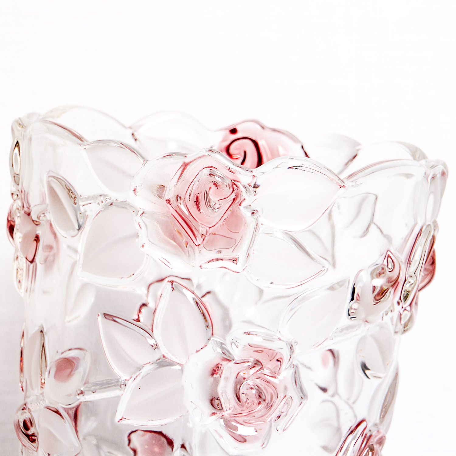 Mikasa Bella Rosa Pink Frost Vase