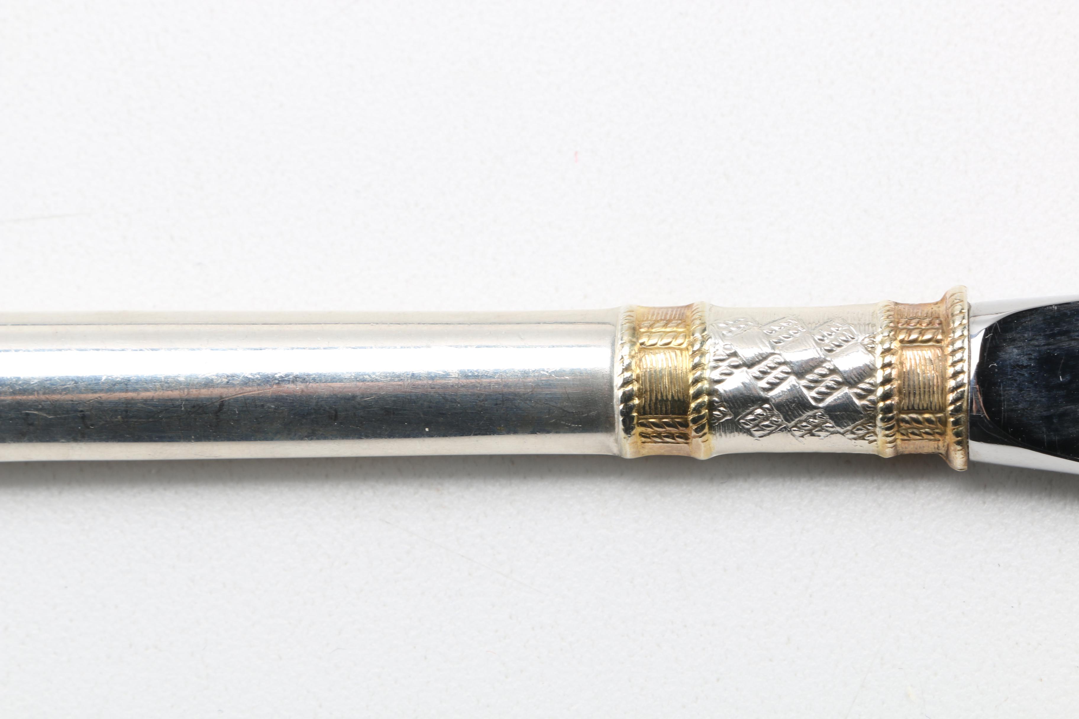 Wallace "Golden Aegean Weave" Sterling Silver Flatware Set