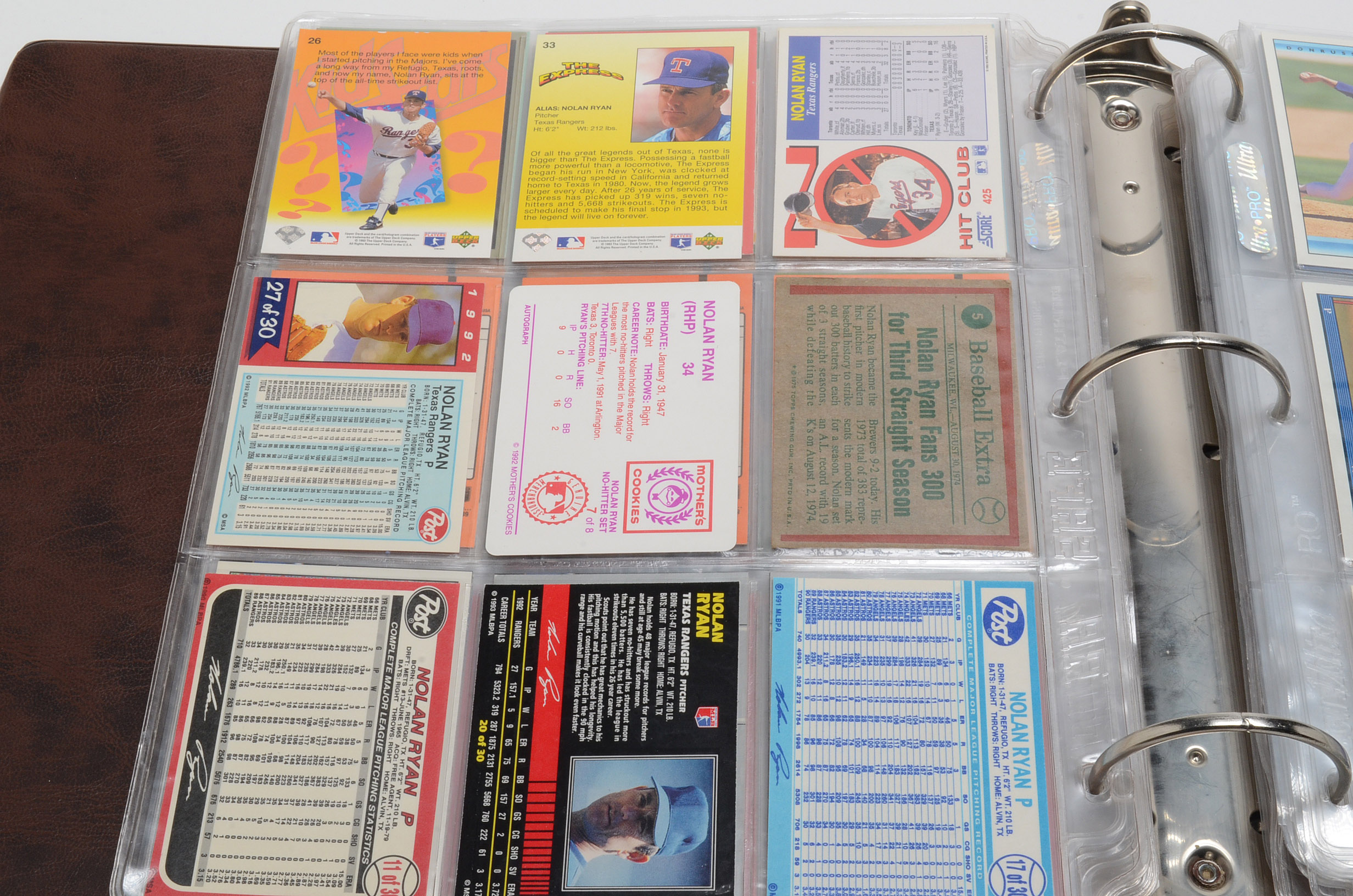 Nolan Ryan Baseball Collection