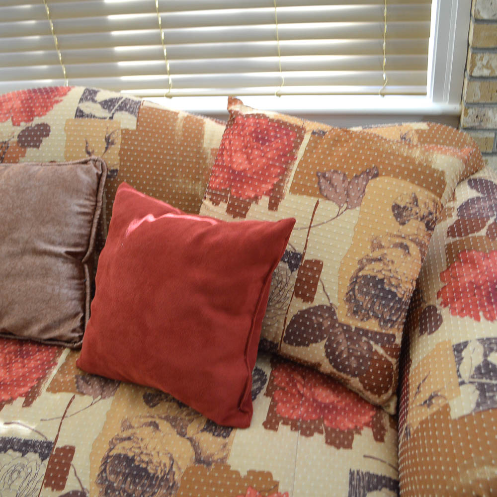 Modern Camel Back Sofa