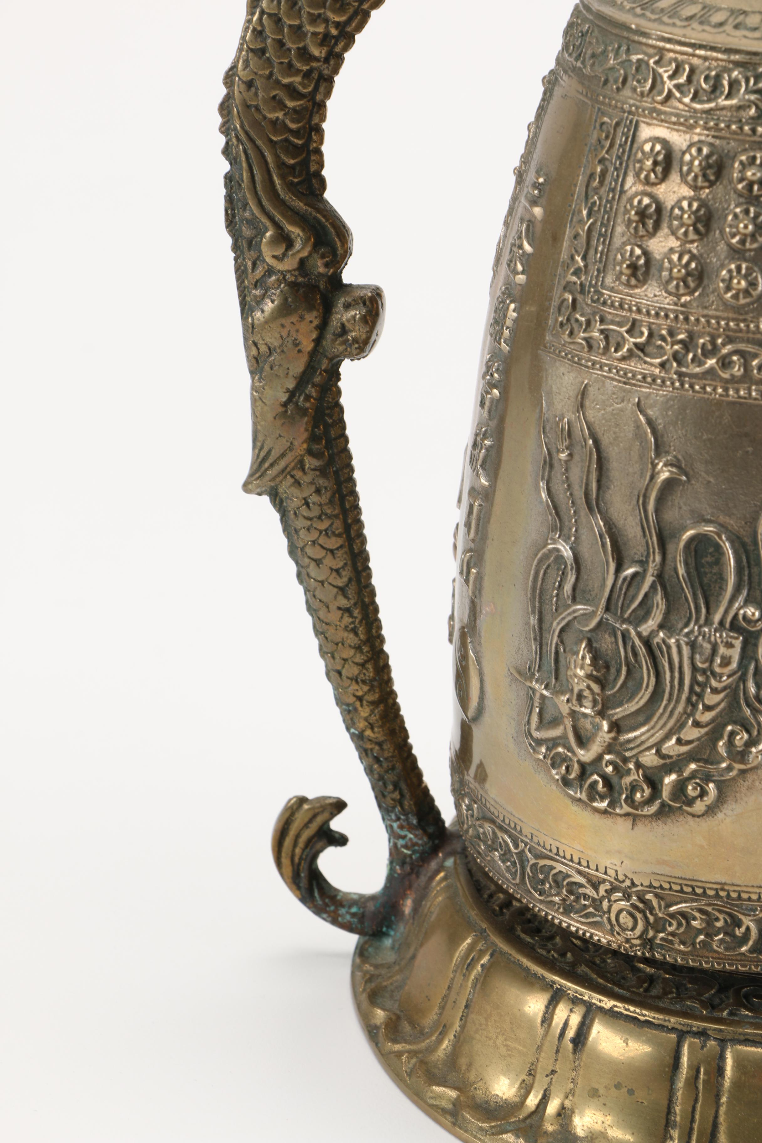 Korean Brass Dragon Emile Bell