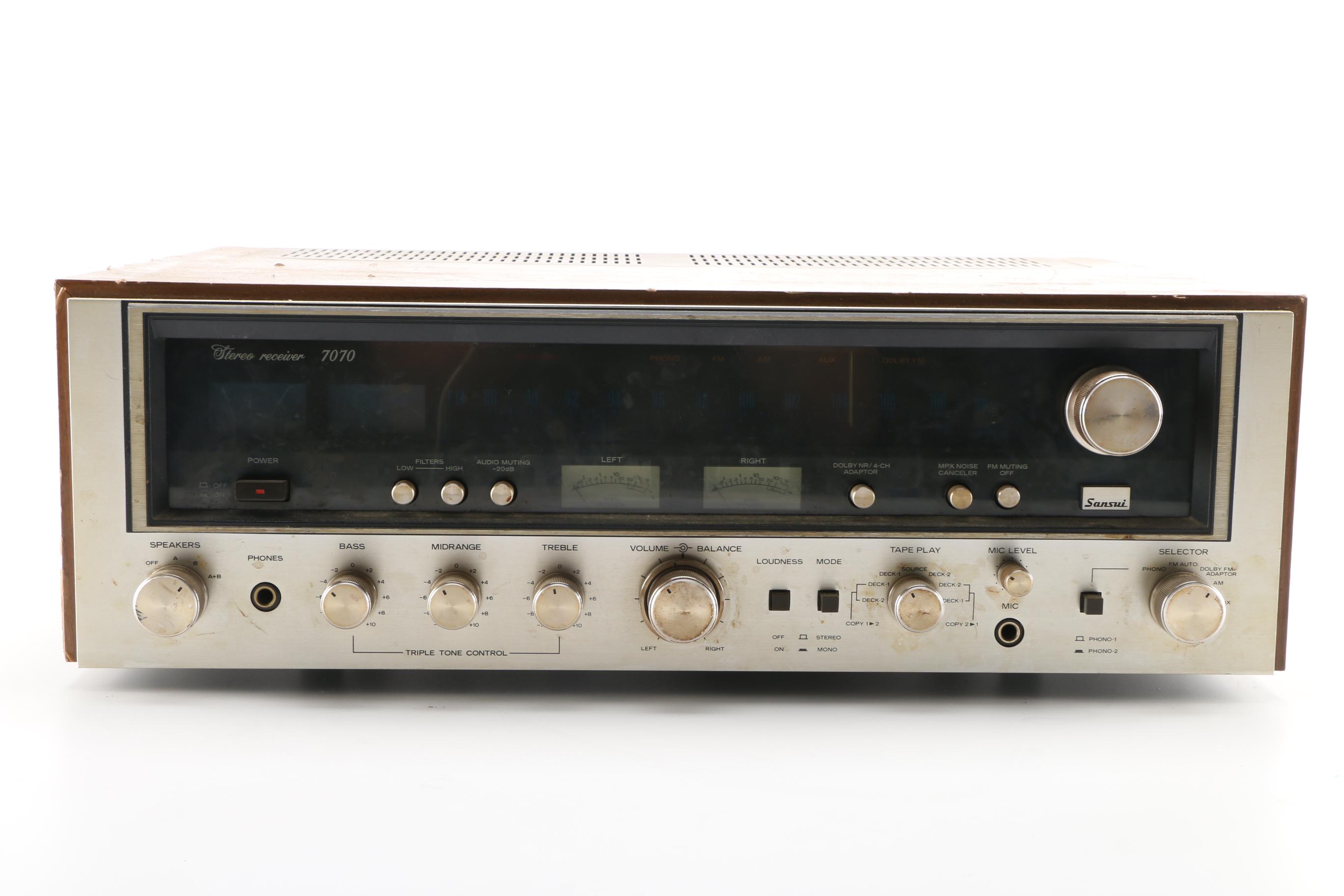 Sansui Stereo Receiver
