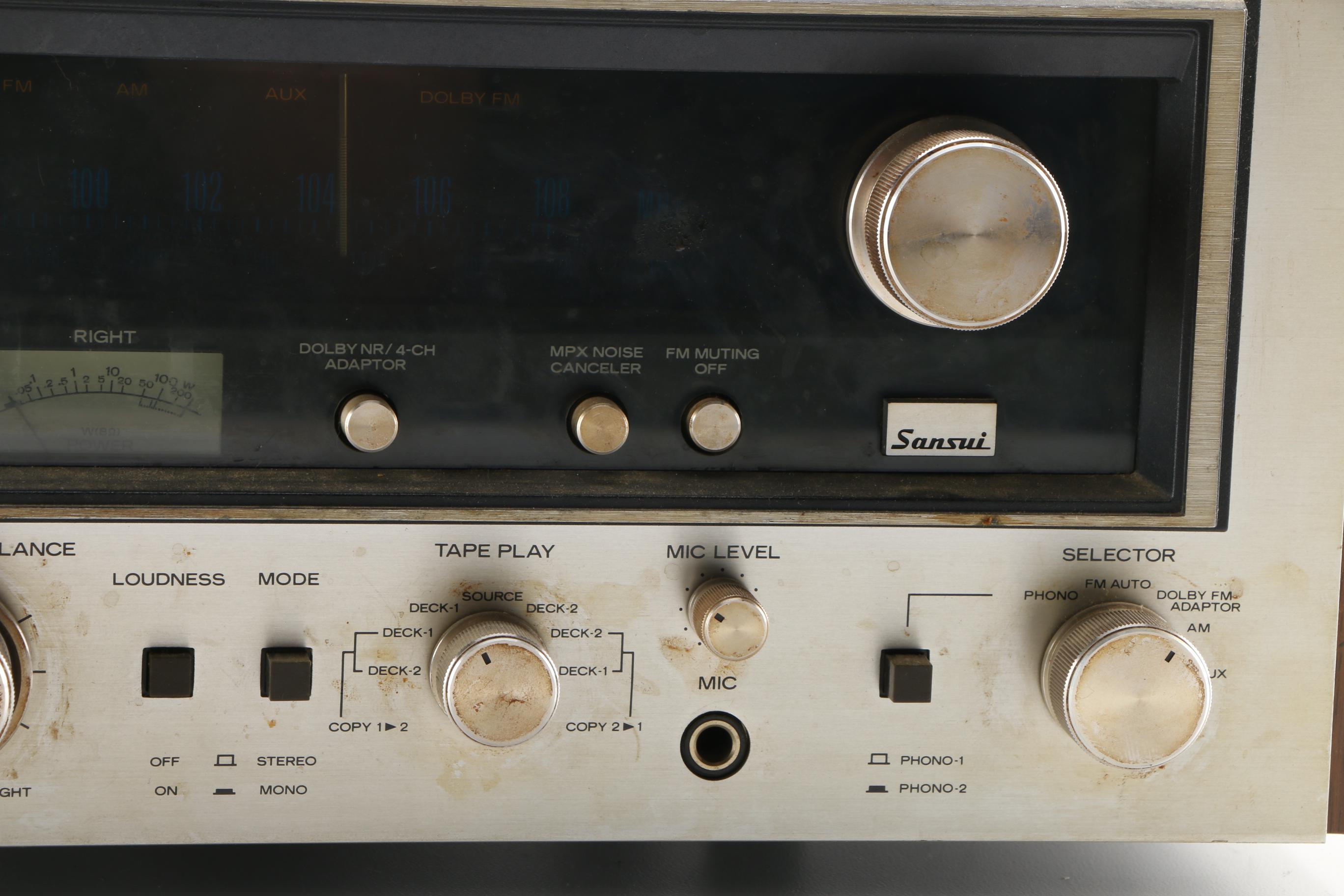 Sansui Stereo Receiver