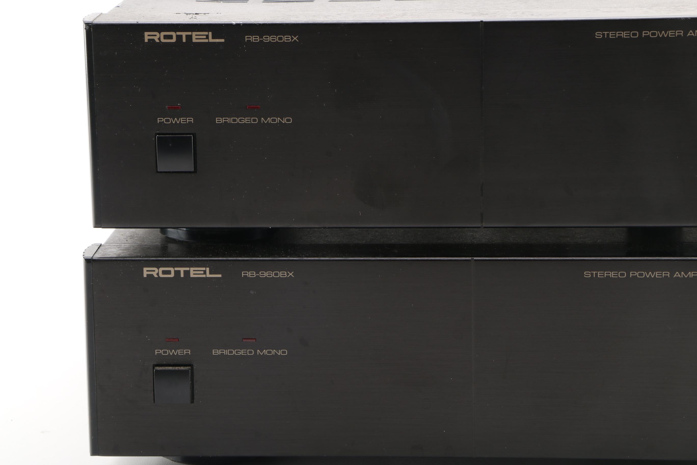 Rotel RB-960BX Power Amplifiers