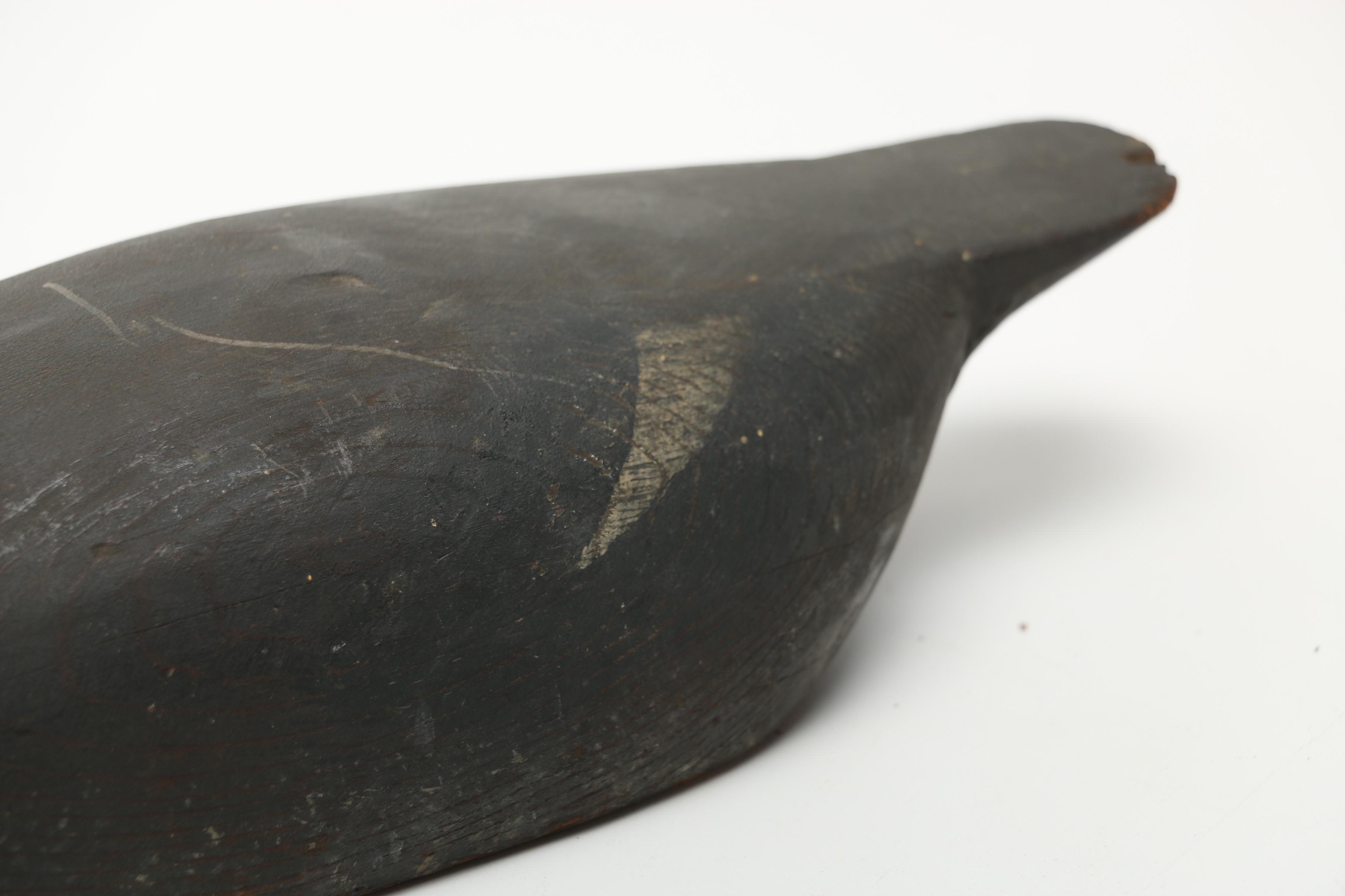 Antique Red Breasted Merganser Drake and Hen Duck Decoys