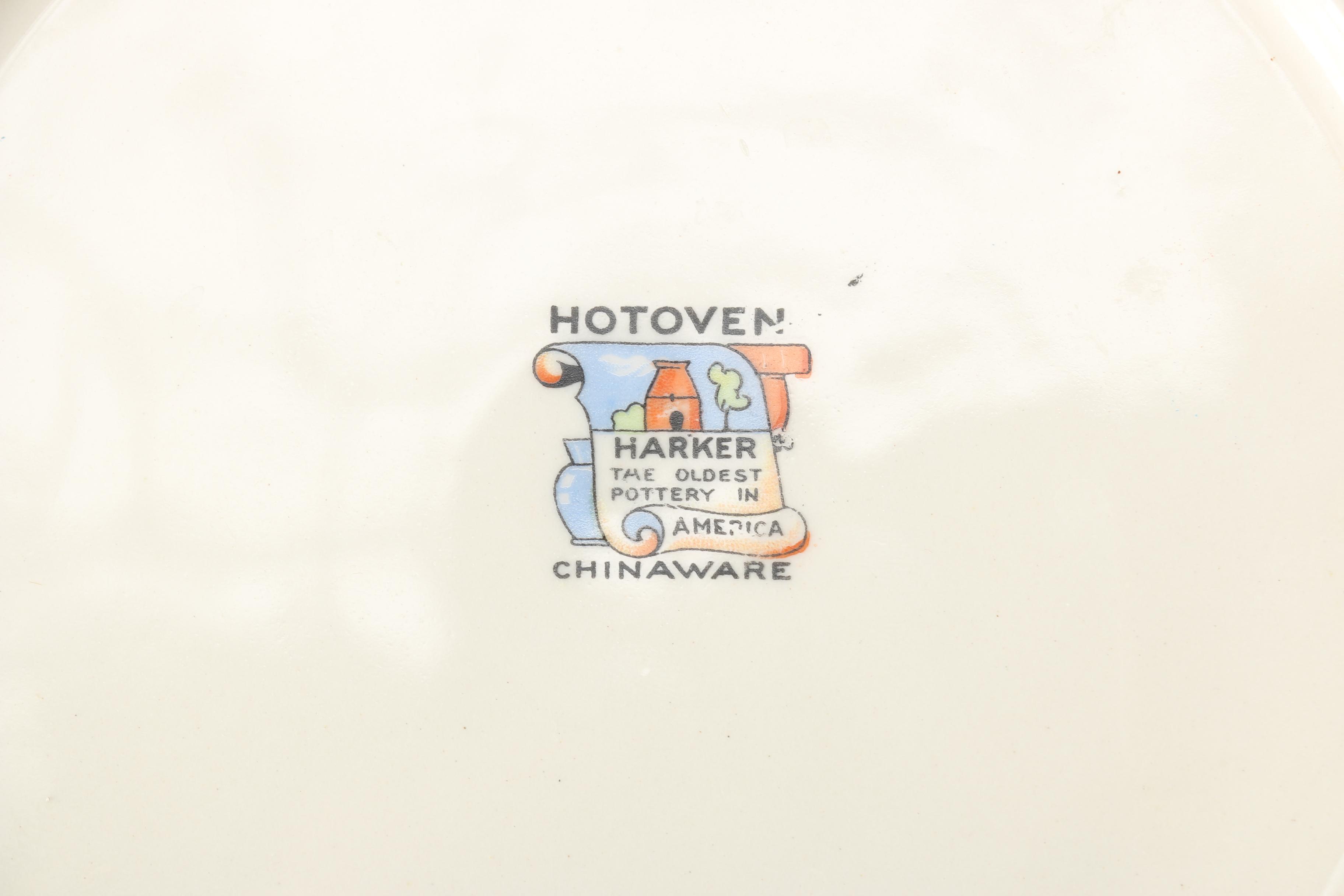 Chinaware Plates Featuring Haviland & Co.