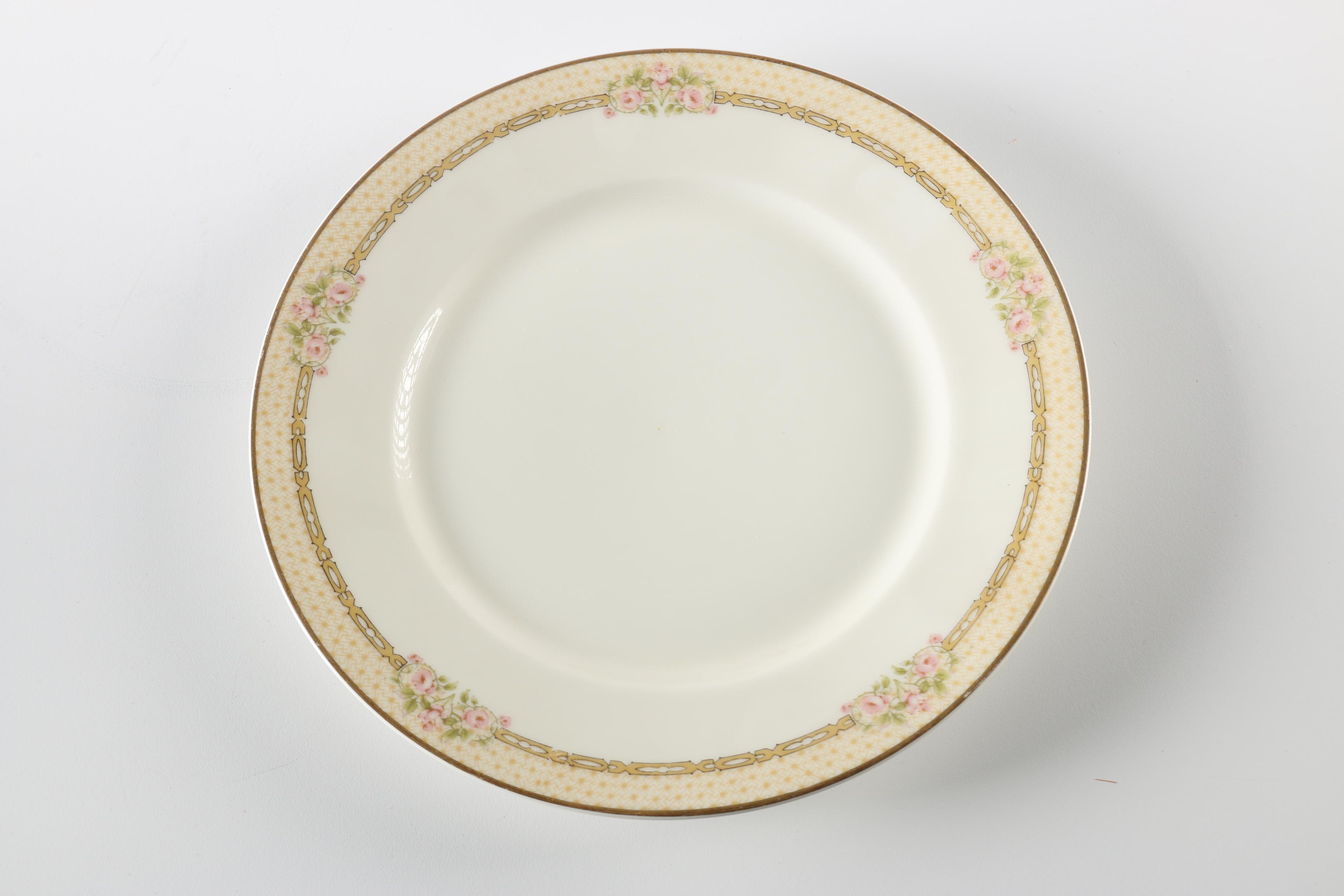 Chinaware Plates Featuring Haviland & Co.