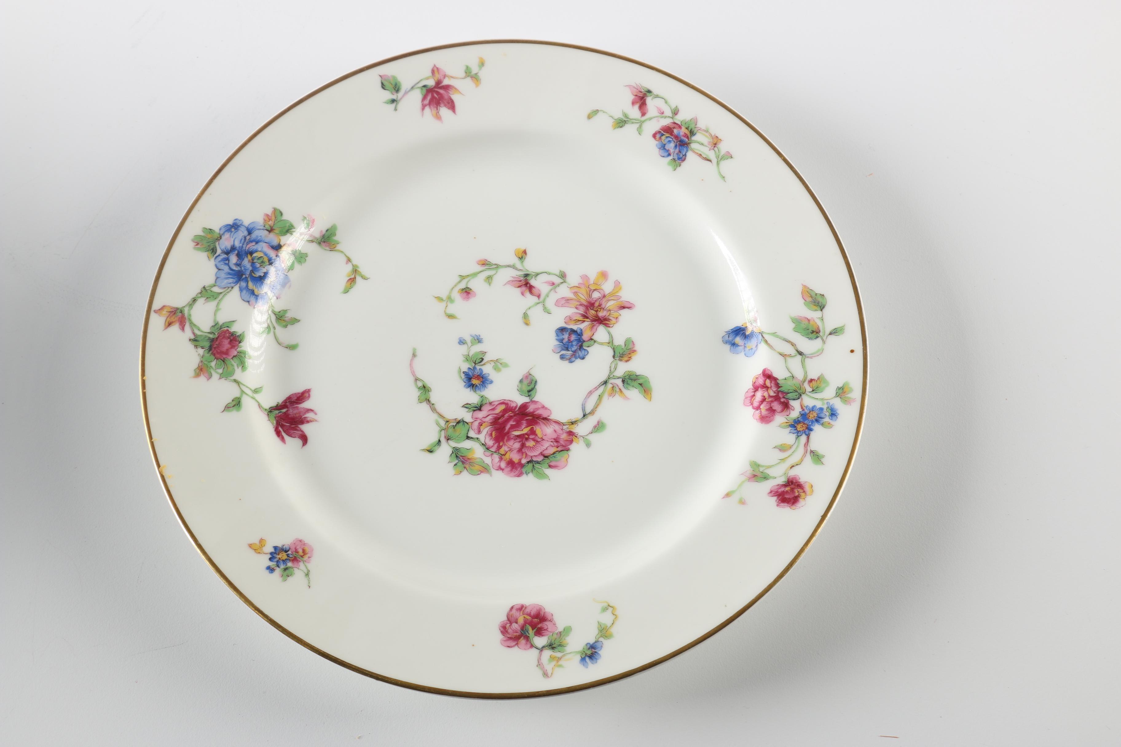 Chinaware Plates Featuring Haviland & Co.