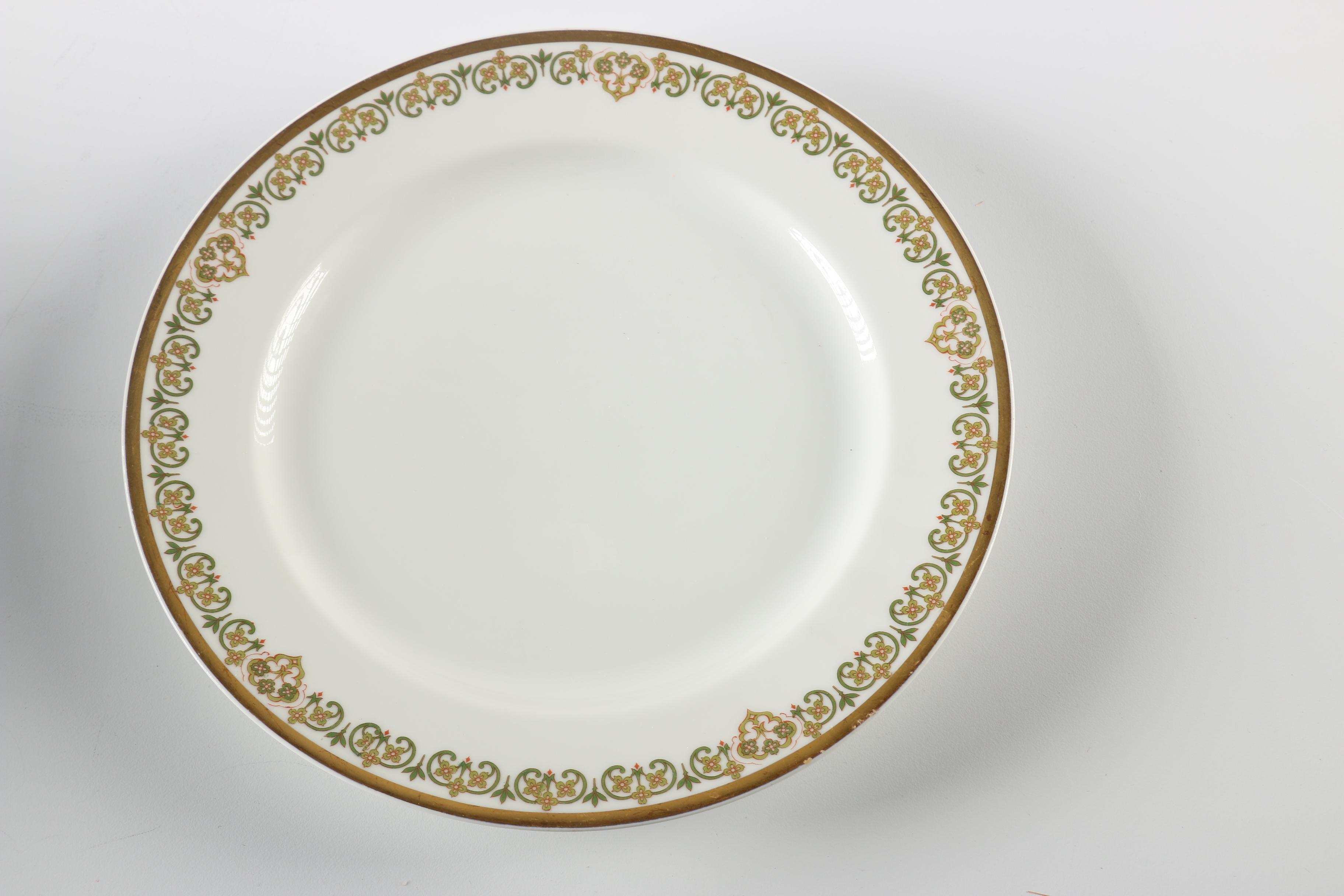 Chinaware Plates Featuring Haviland & Co.