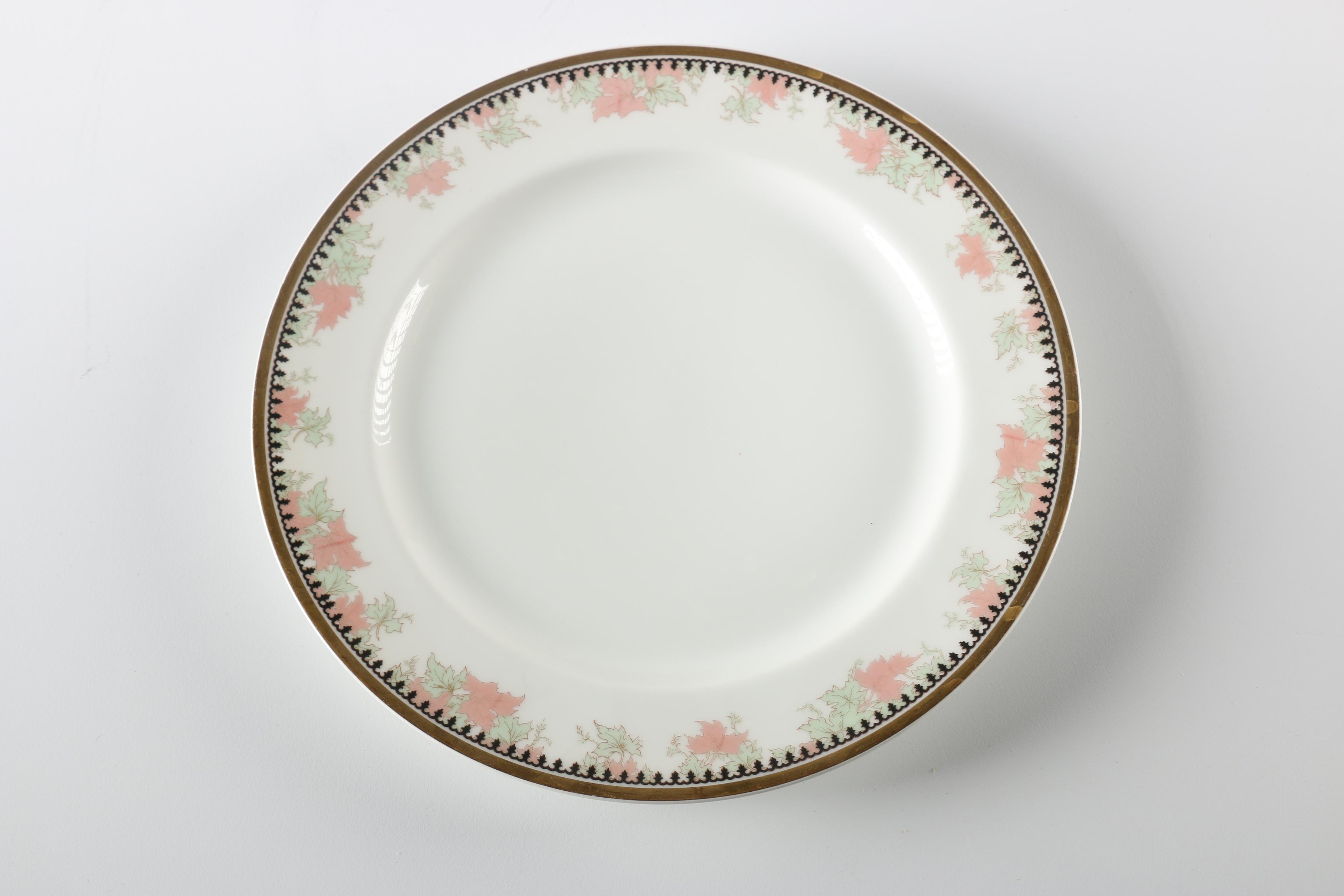 Chinaware Plates Featuring Haviland & Co.