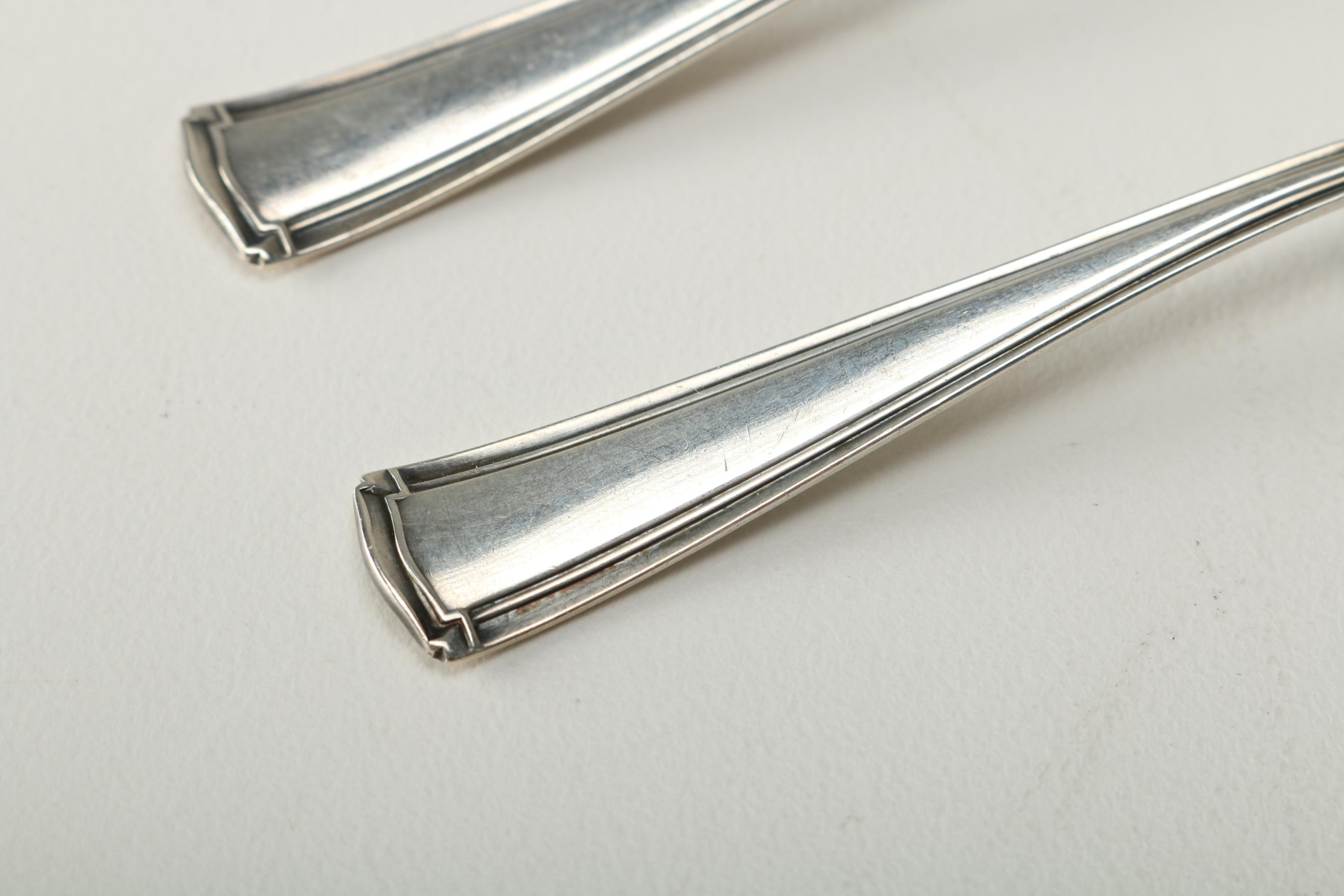 Watson Company Sterling Silver "Wentworth" Spoons