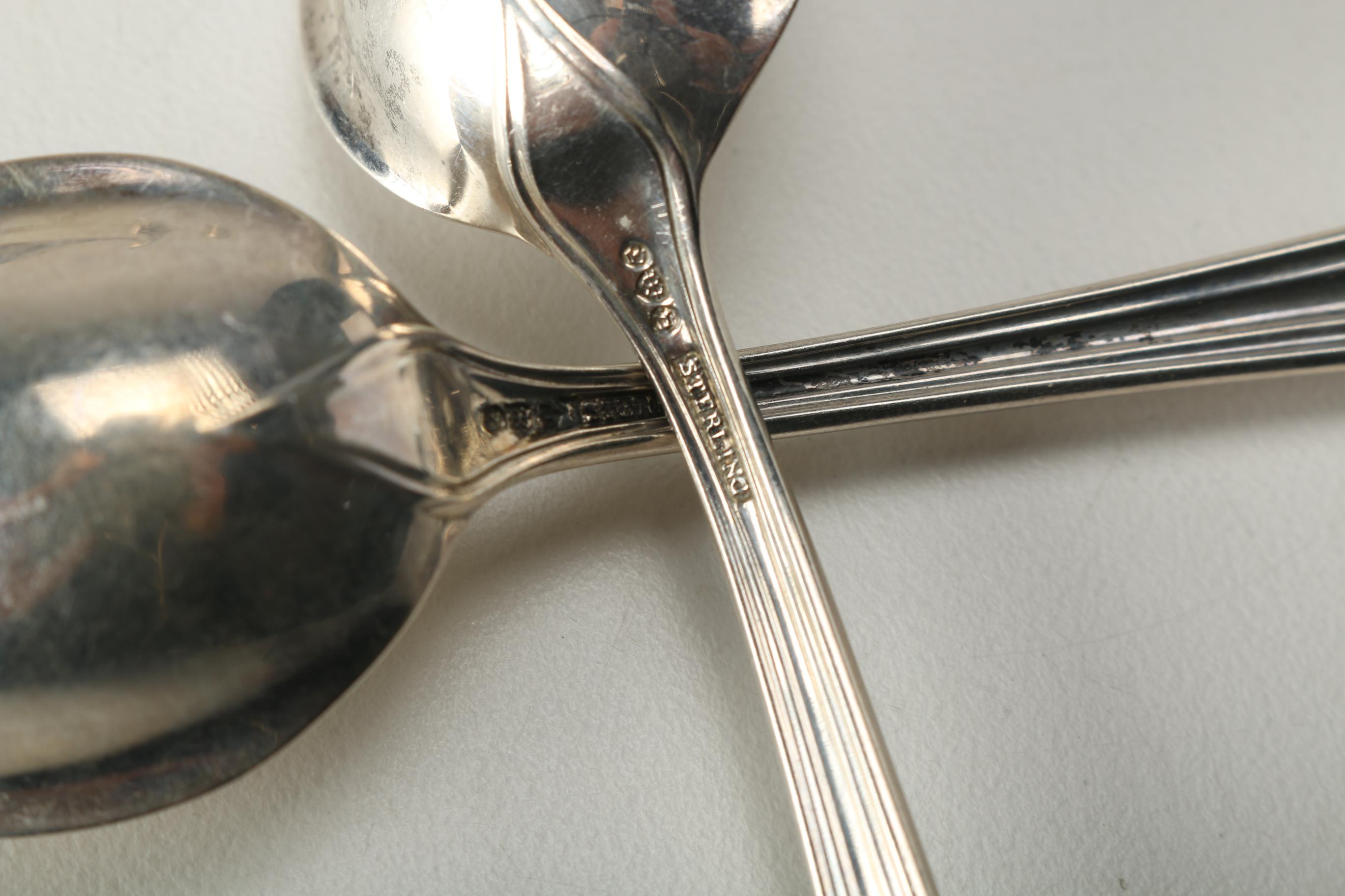 Watson Company Sterling Silver "Wentworth" Spoons