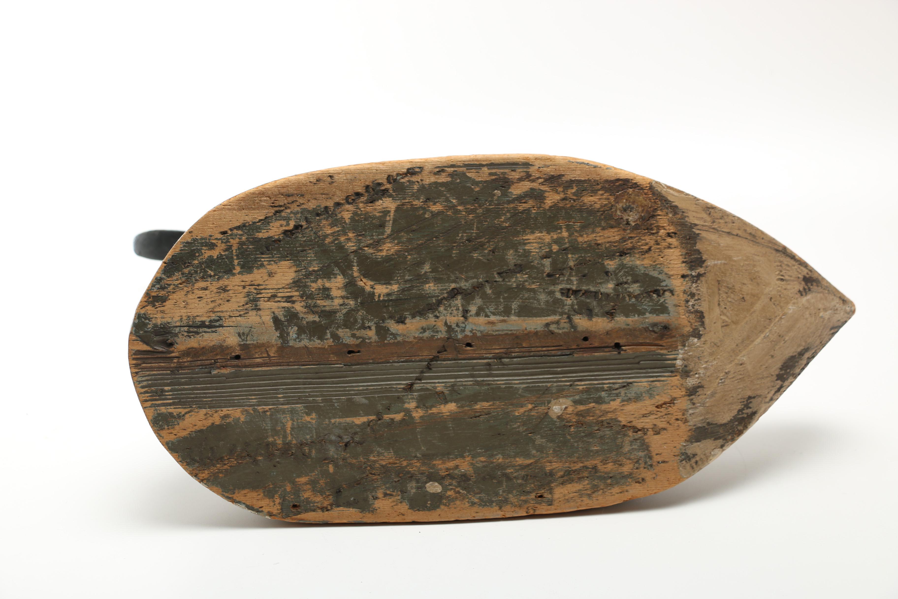 Large Antique Canada Goose Decoy