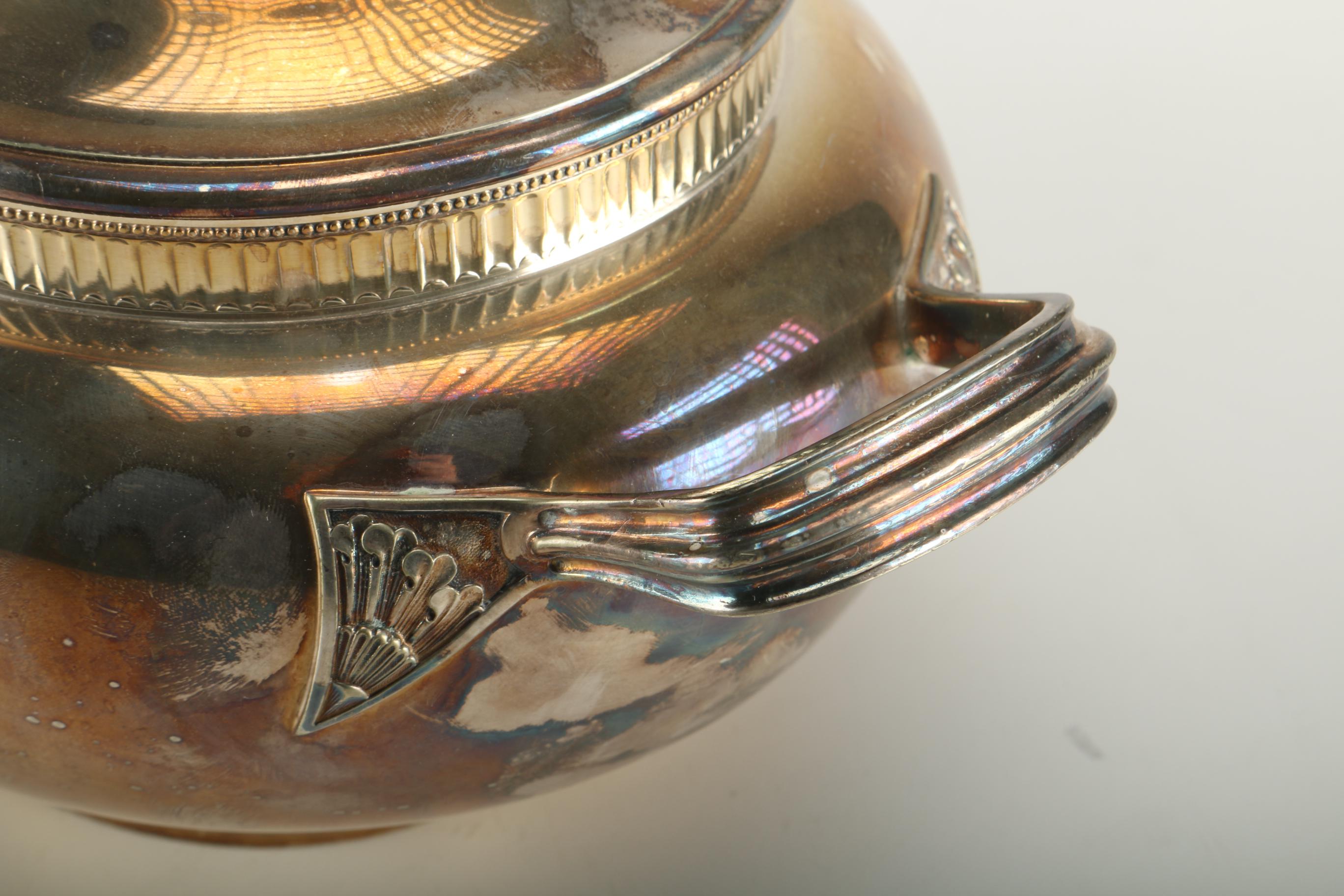 Gorham Co. Silver Soldered Covered Tureen