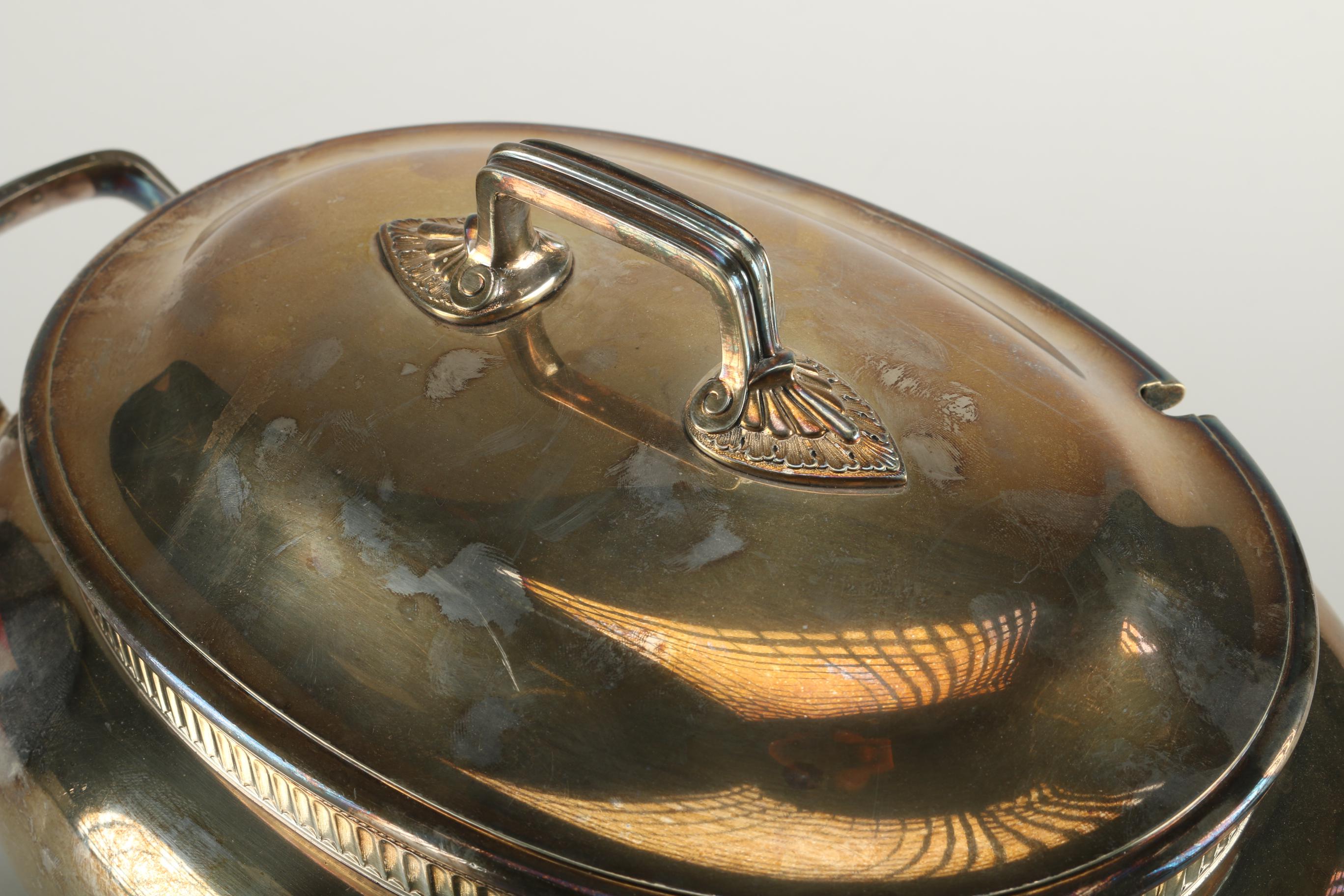 Gorham Co. Silver Soldered Covered Tureen