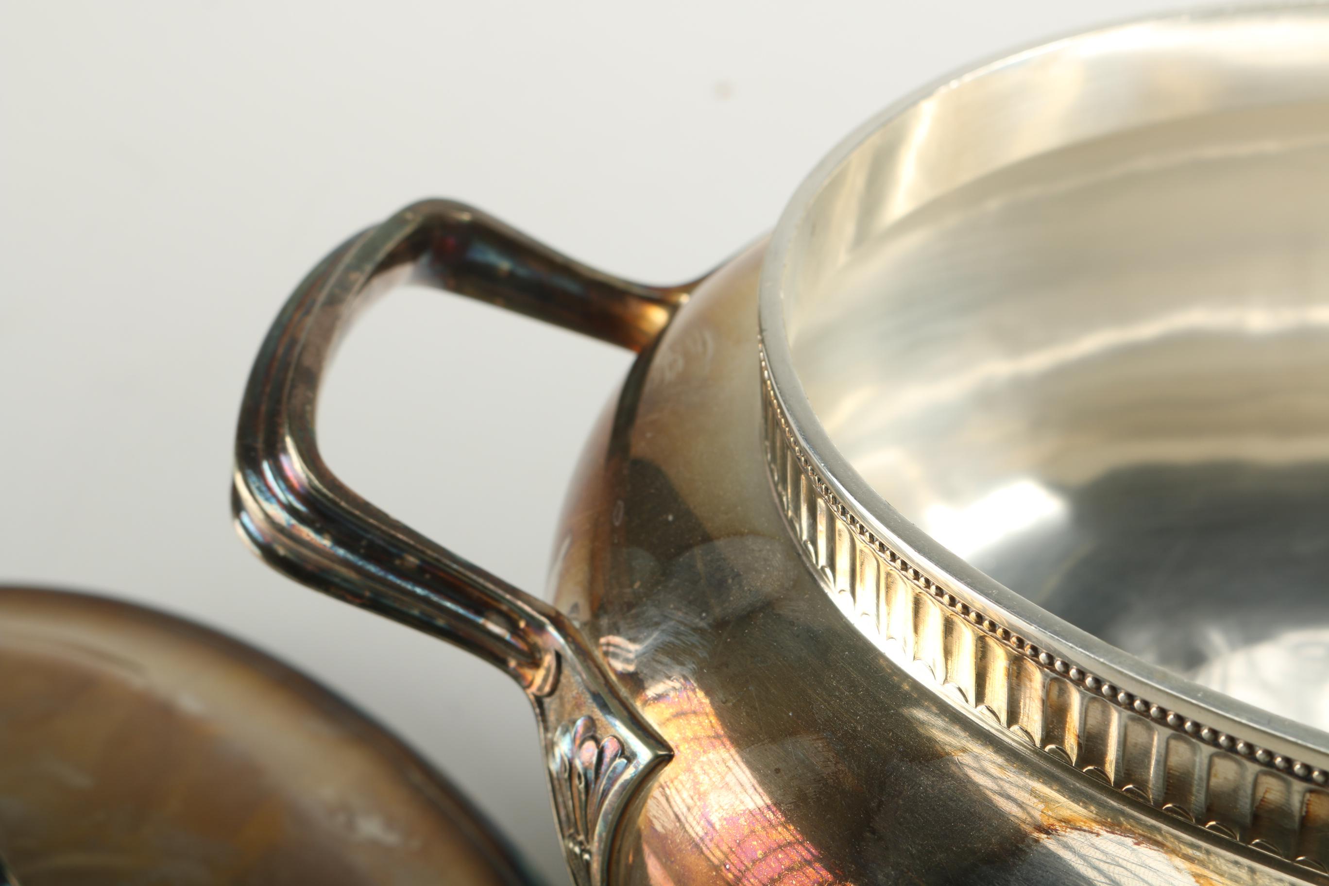 Gorham Co. Silver Soldered Covered Tureen