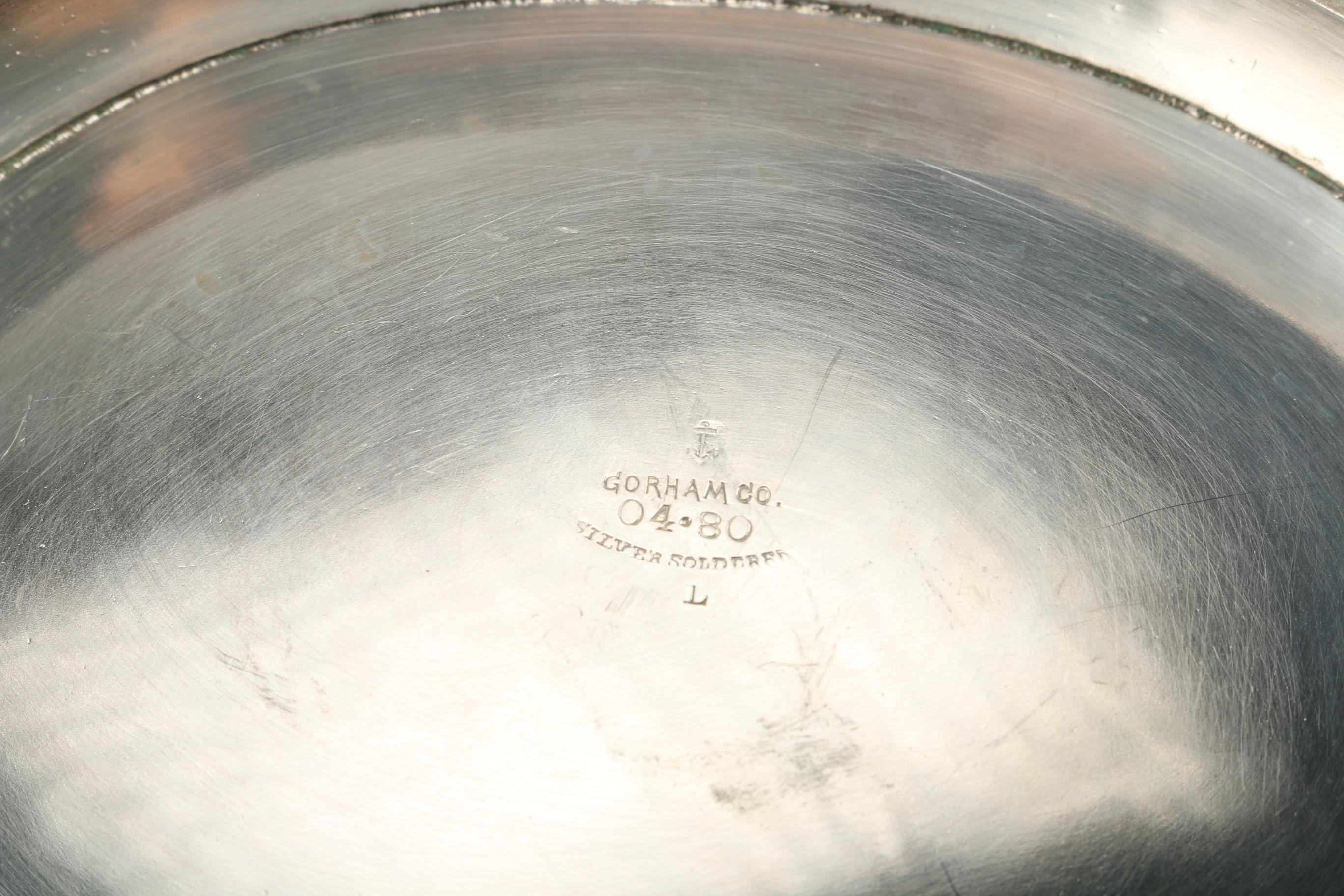 Gorham Co. Silver Soldered Covered Tureen