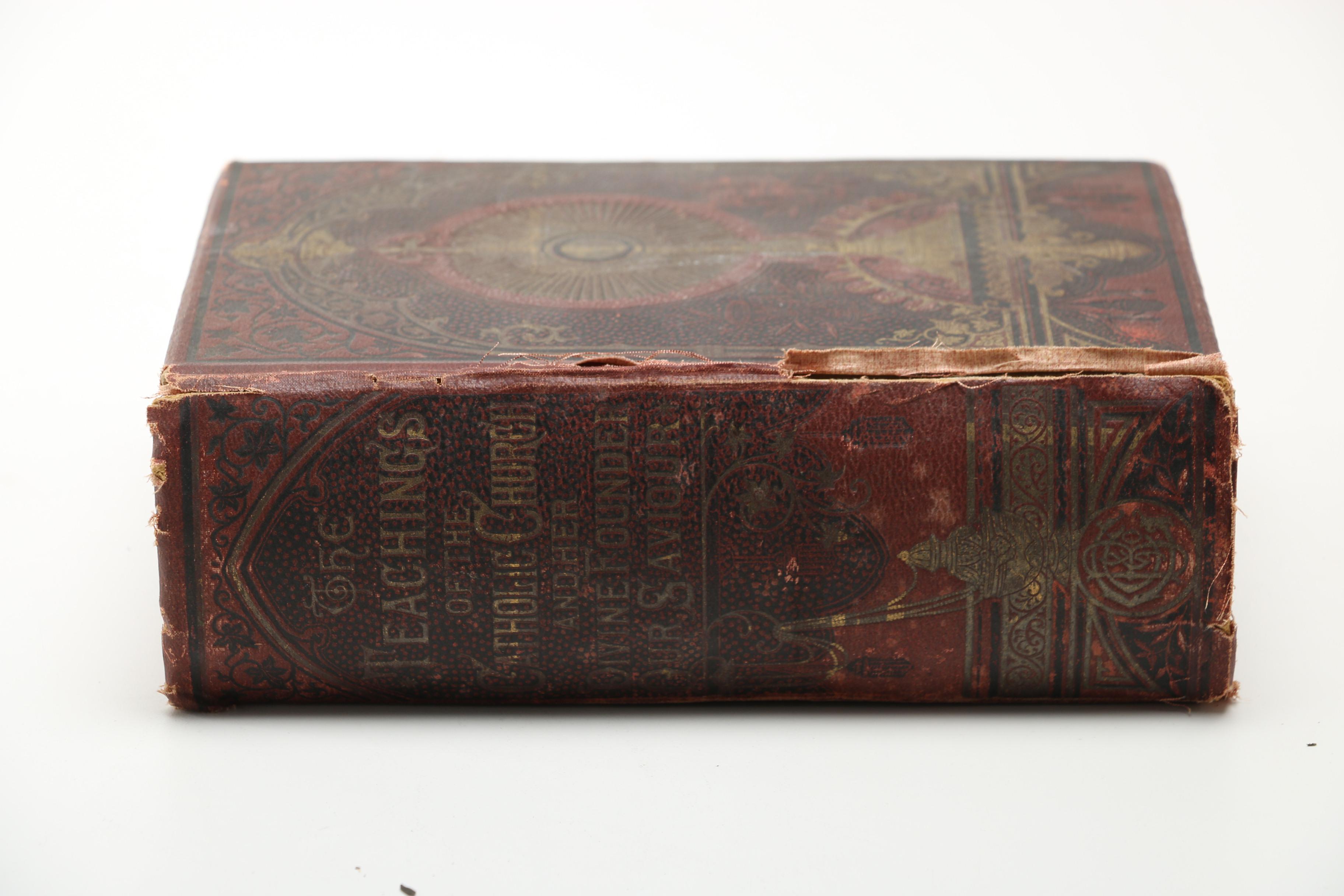 1886 "The Teachings of the Catholic Church and her Divine Founder, Our Savior"