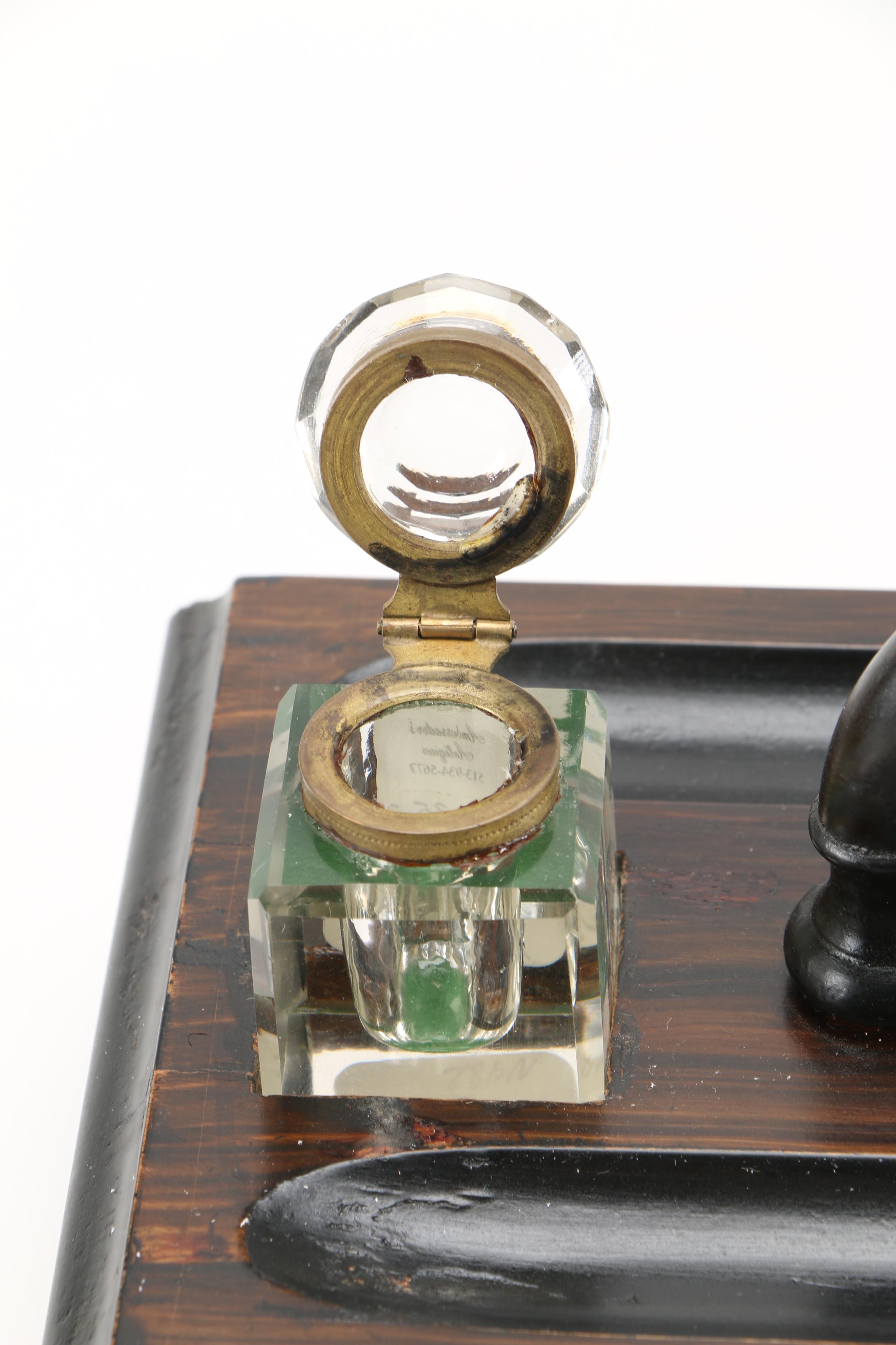 Ink Well Writing Box