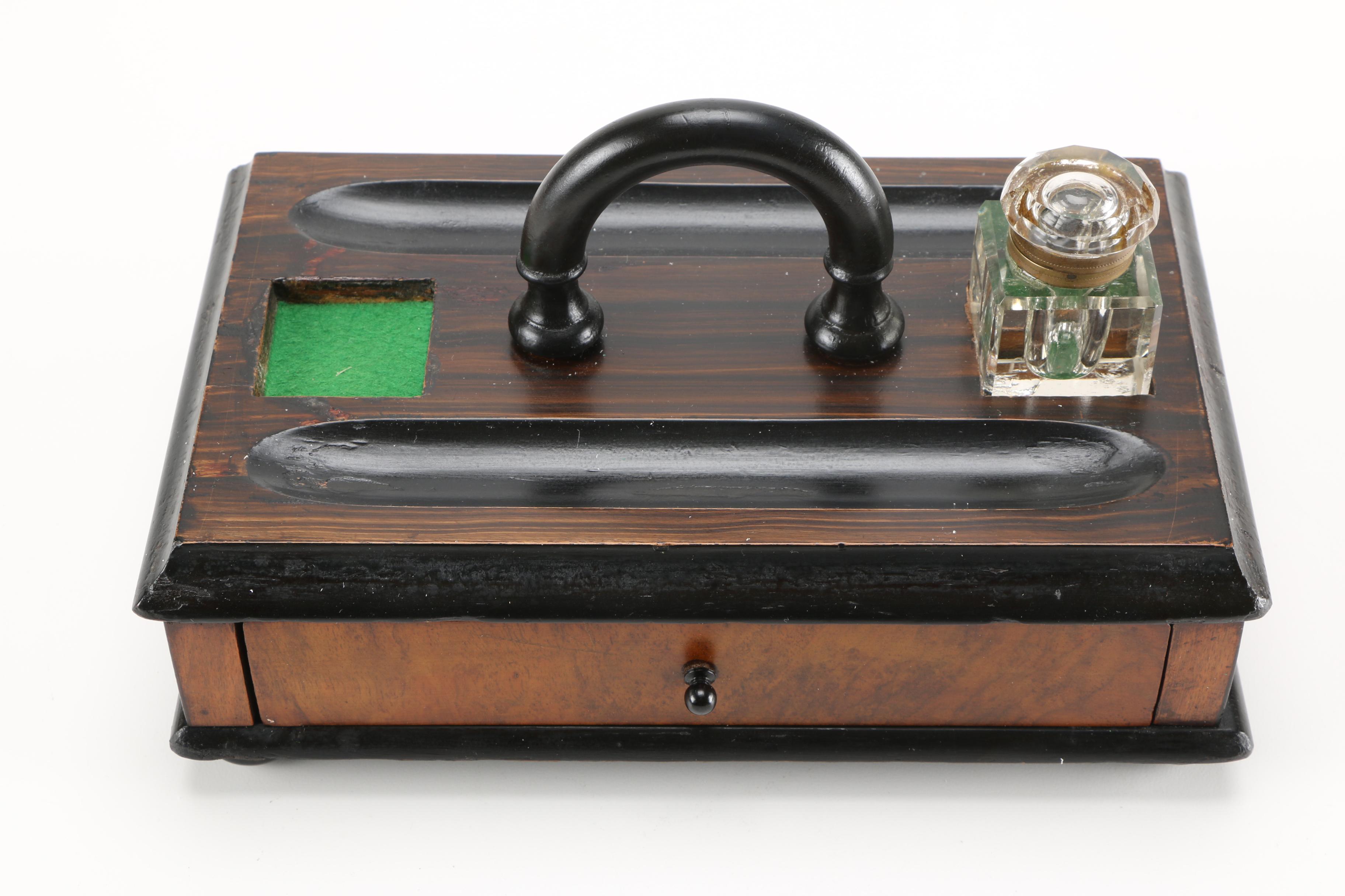 Ink Well Writing Box