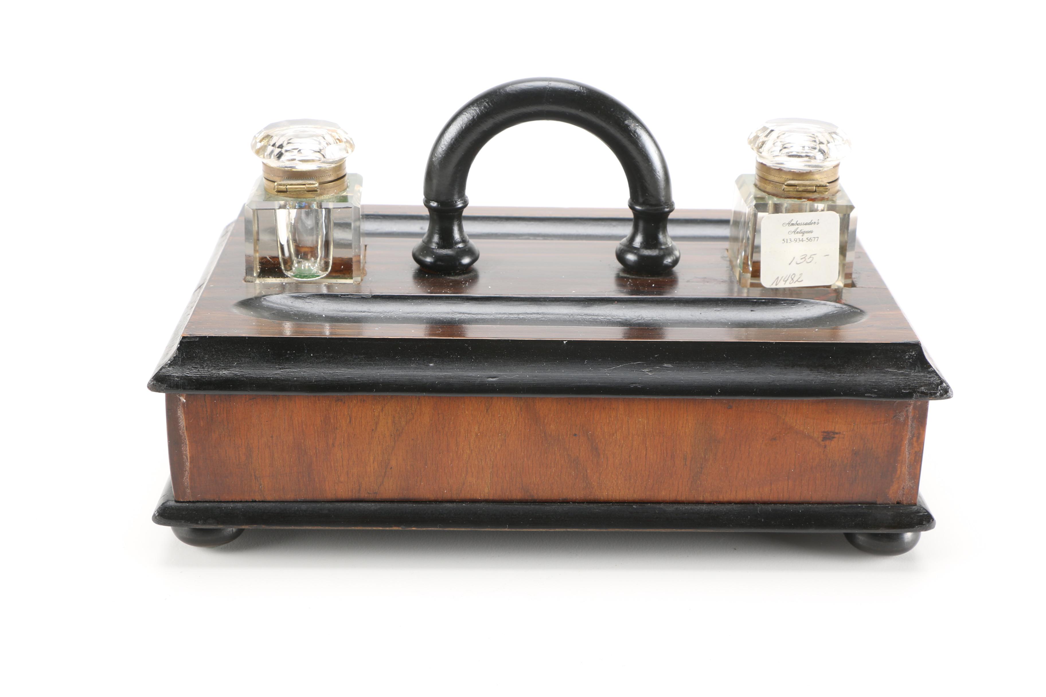 Ink Well Writing Box