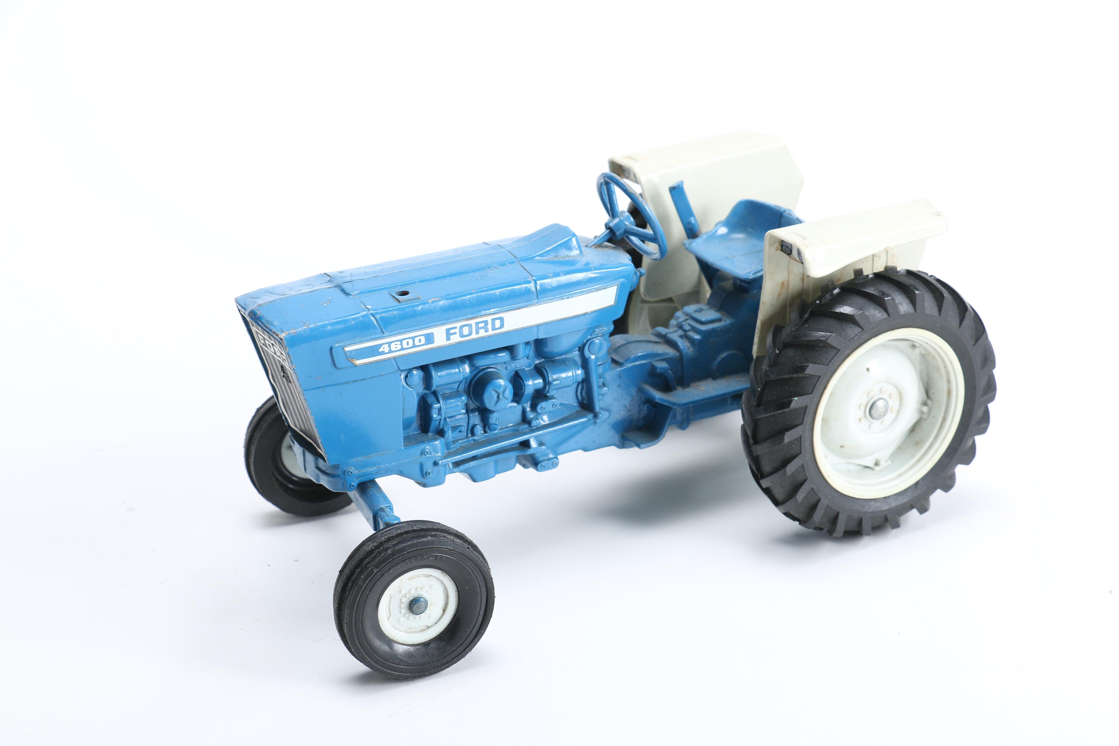 Die-Cast Toy Tractors Featuring Ertl
