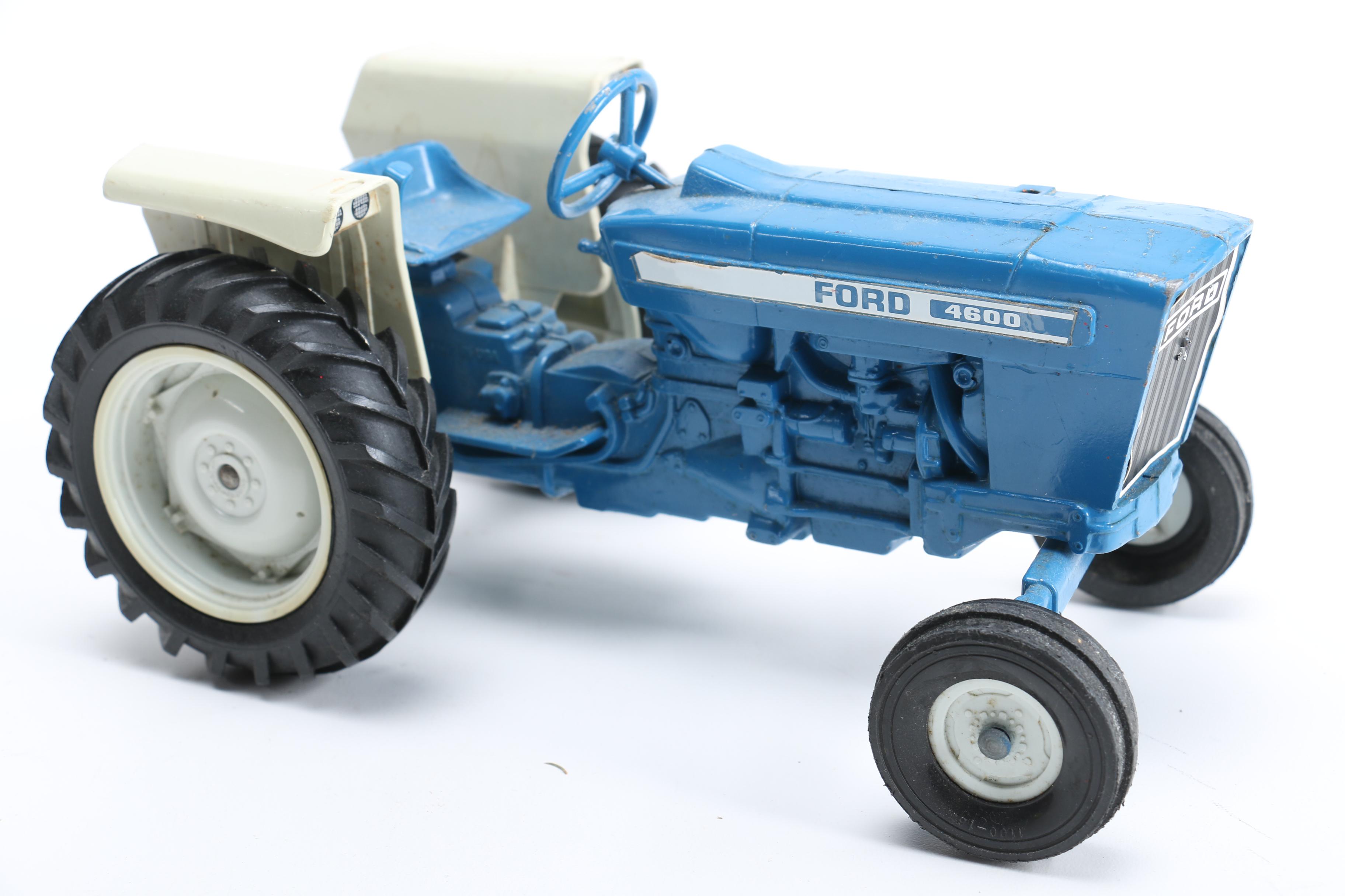 Die-Cast Toy Tractors Featuring Ertl