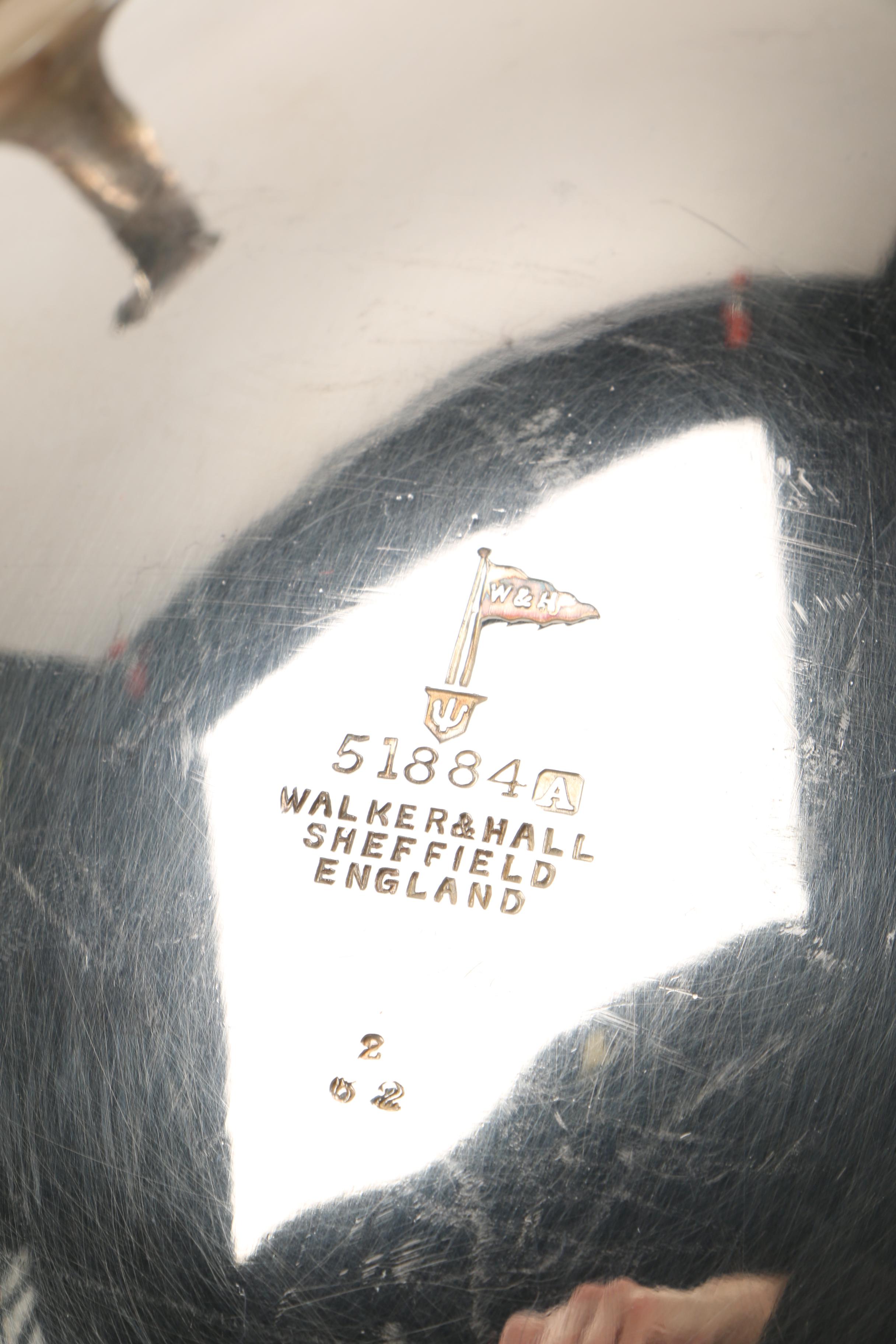 Walker & Hall Silver Plated Dome Top Server