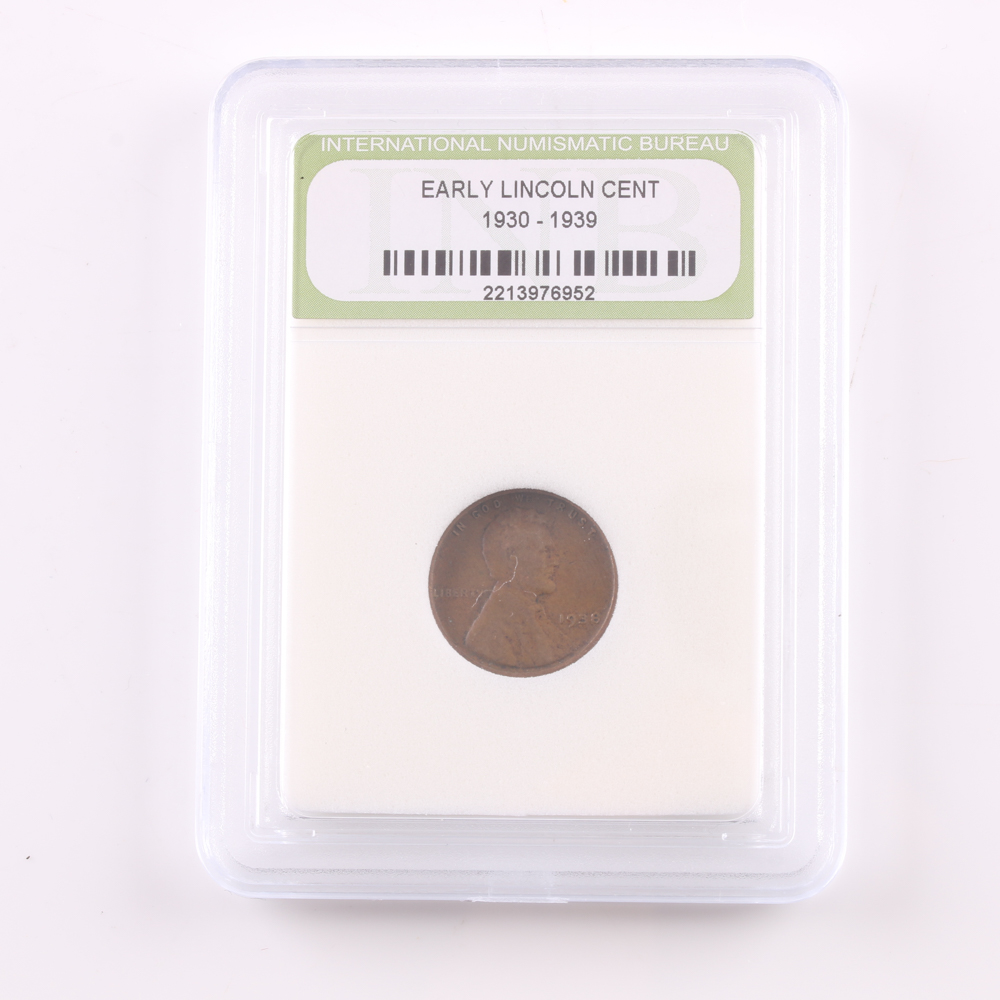 1938 Lincoln Wheat Back Penny