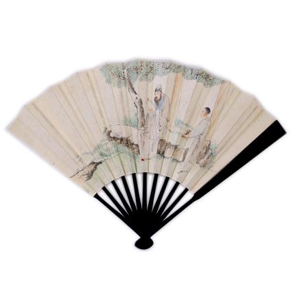 Chinese Shu Lian Ji Folding Fan