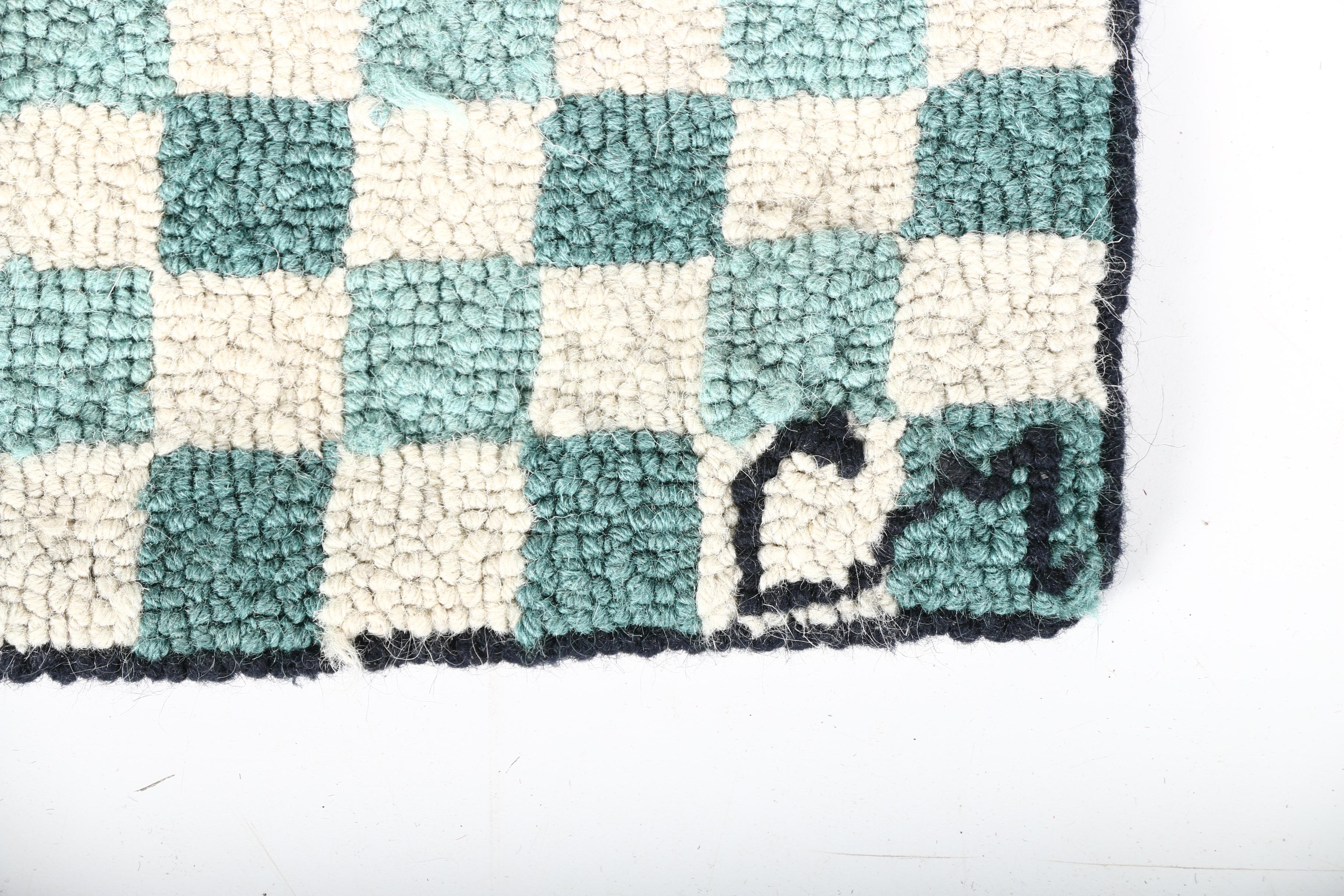 Pair of Claire Murray Hand Hooked Pictorial Rugs