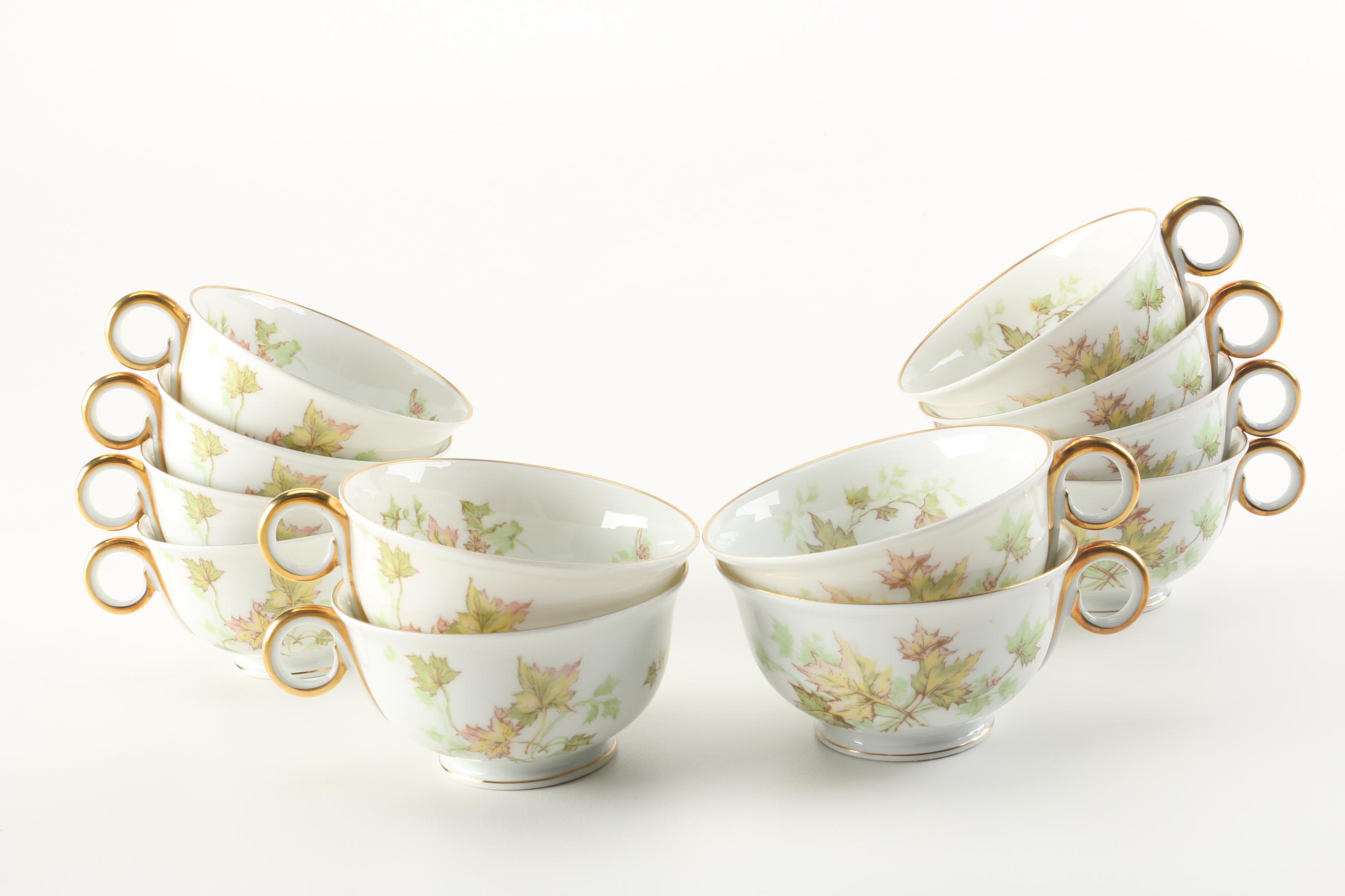 Haviland Limoges Autumn Leaf China Set