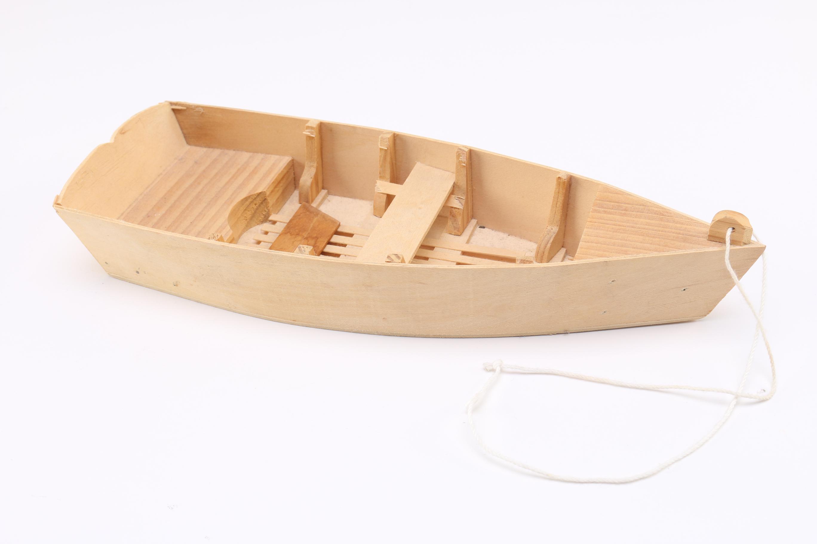 Pine and Balsa Wood Model Boats