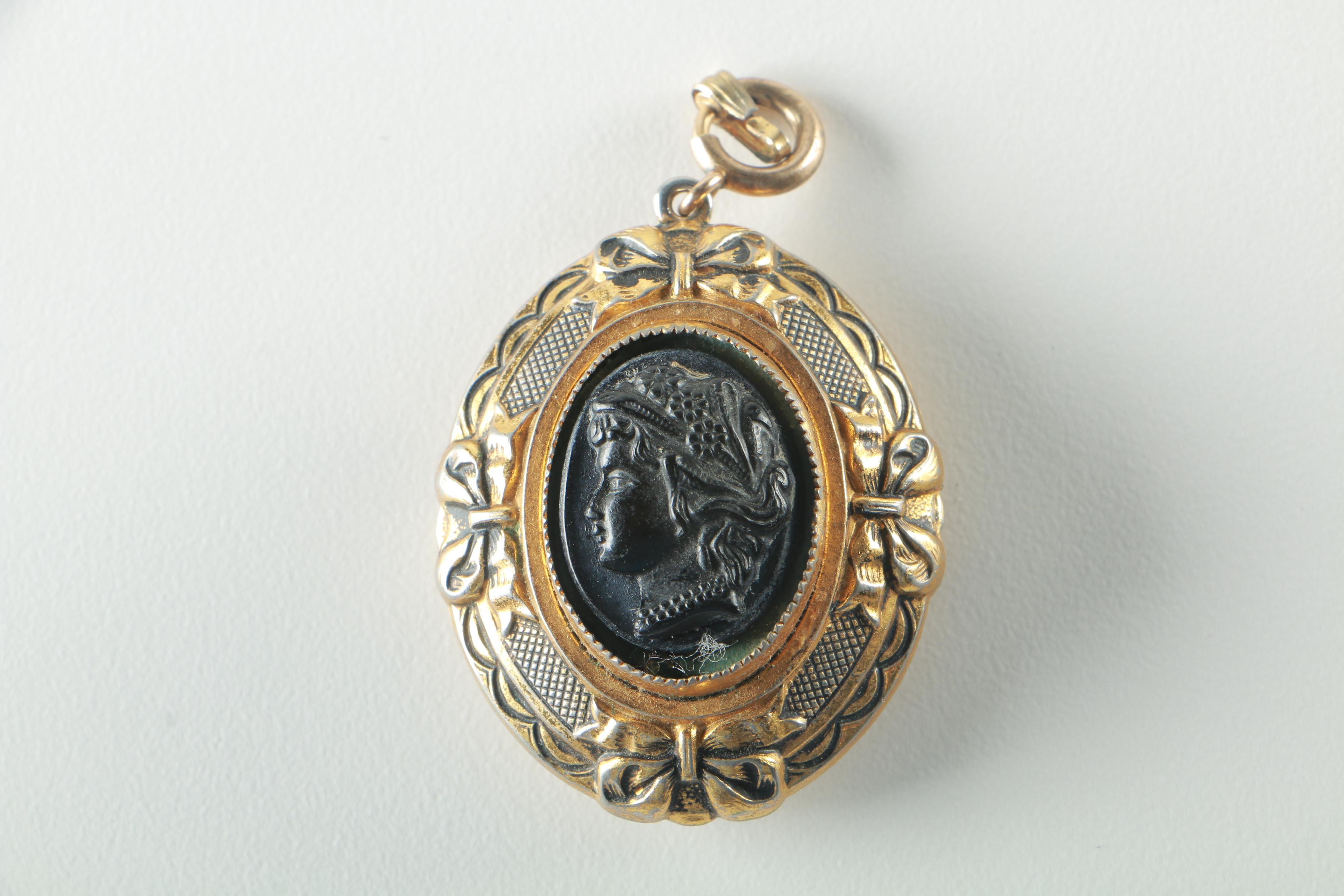 Collection of Gold Tone Lockets